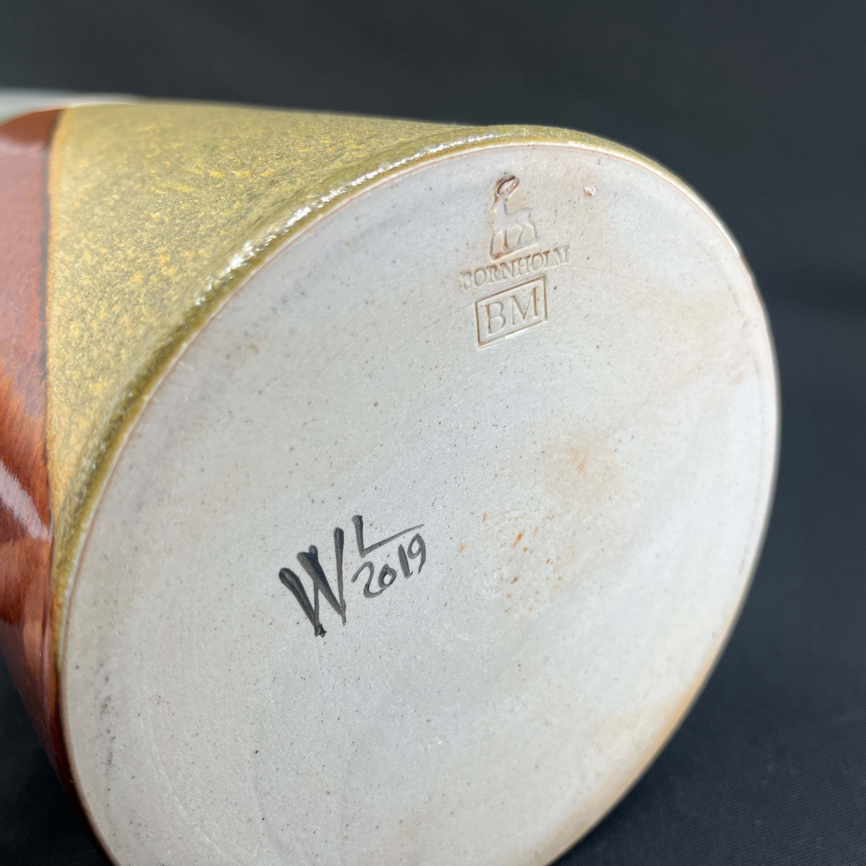 4 unikke vaser fra L. Hjorth