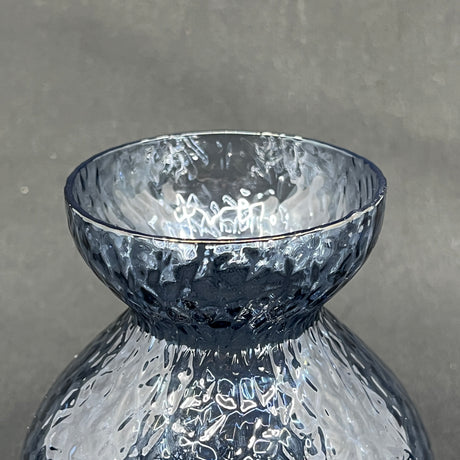 Natblå hyacintglas fra Fyens Glasværk