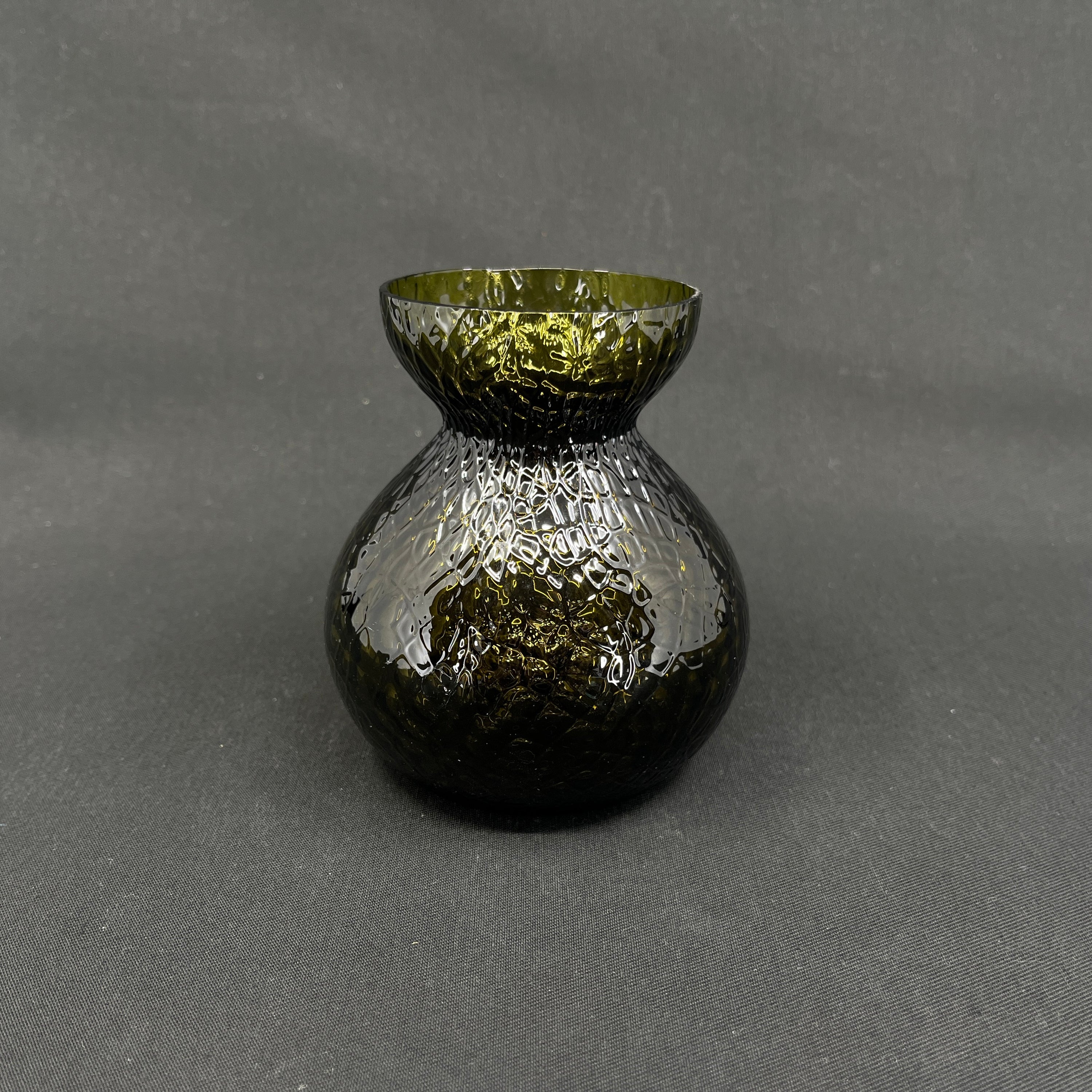 Olivengrønt hyacintglas