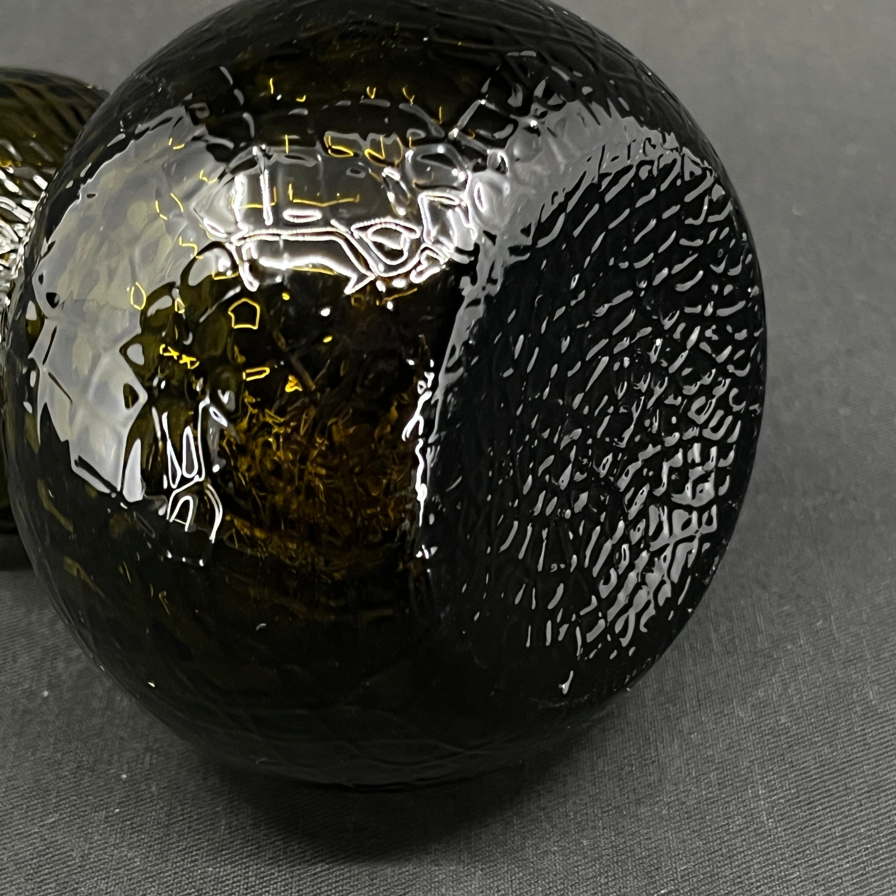 Olivengrønt hyacintglas