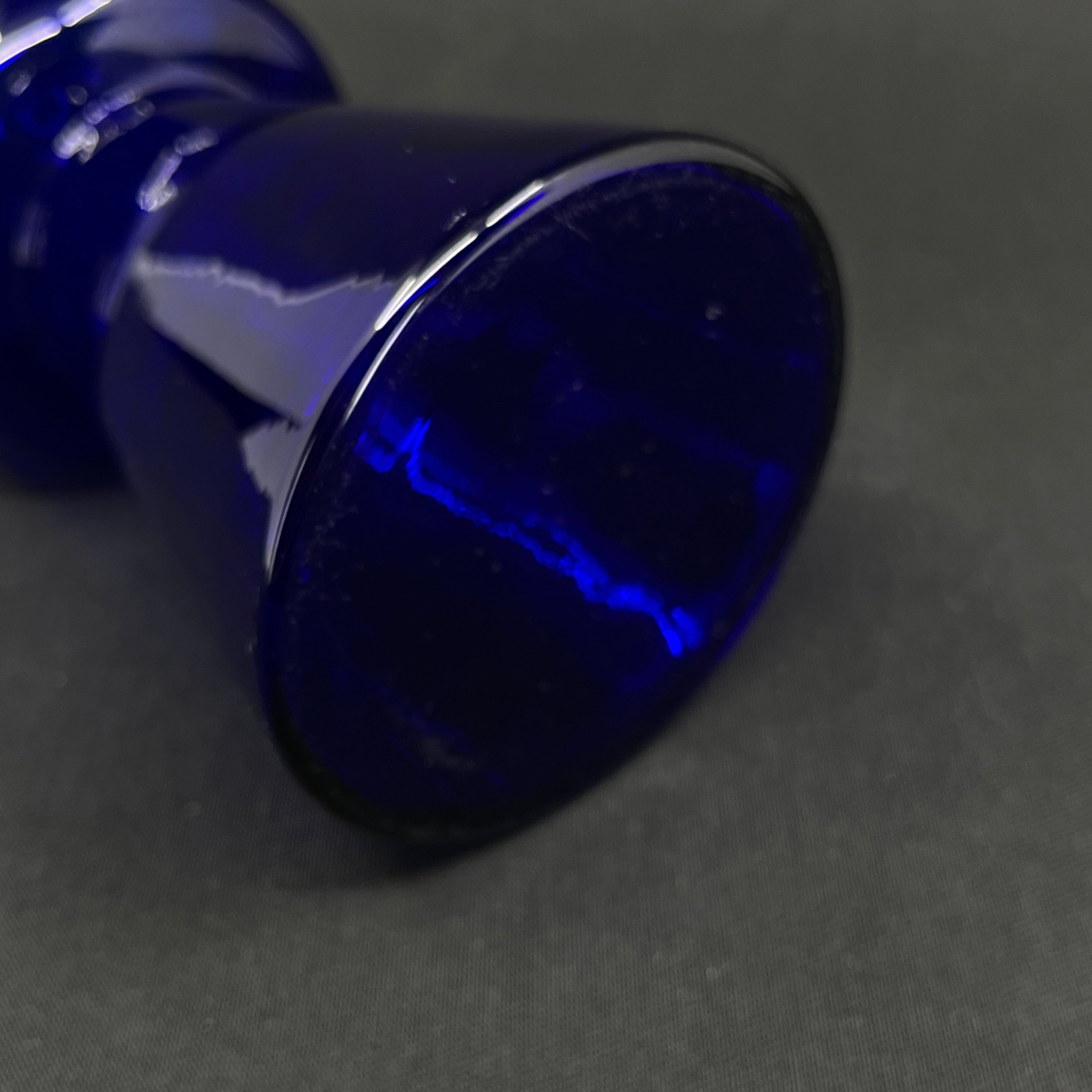 Blå moderne hyacinglas