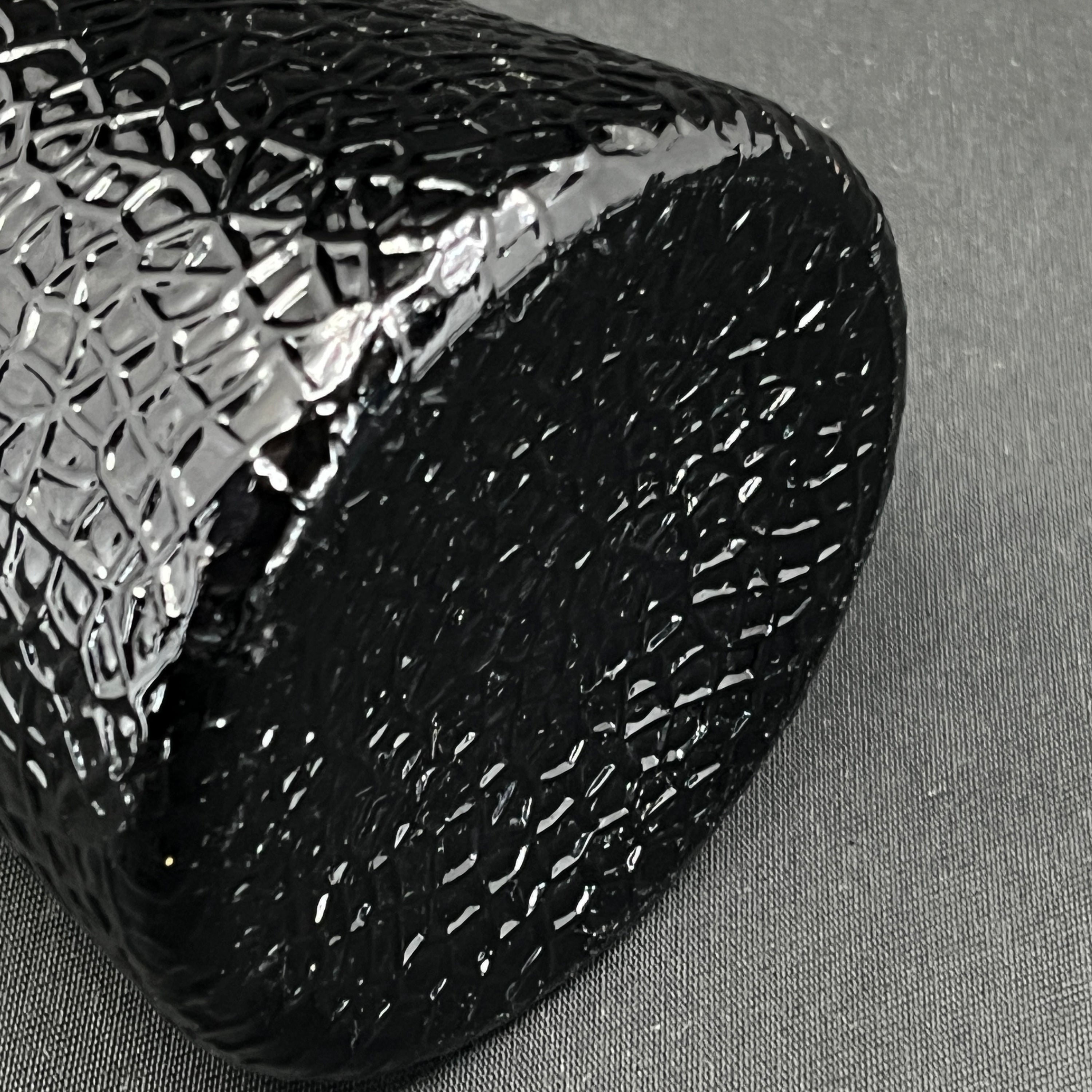 Mangan hyacintglas fra Fyens Glasværk, model fra 1924