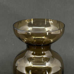 Havanna brown hyacinth glass from Holmegaard Glasswork