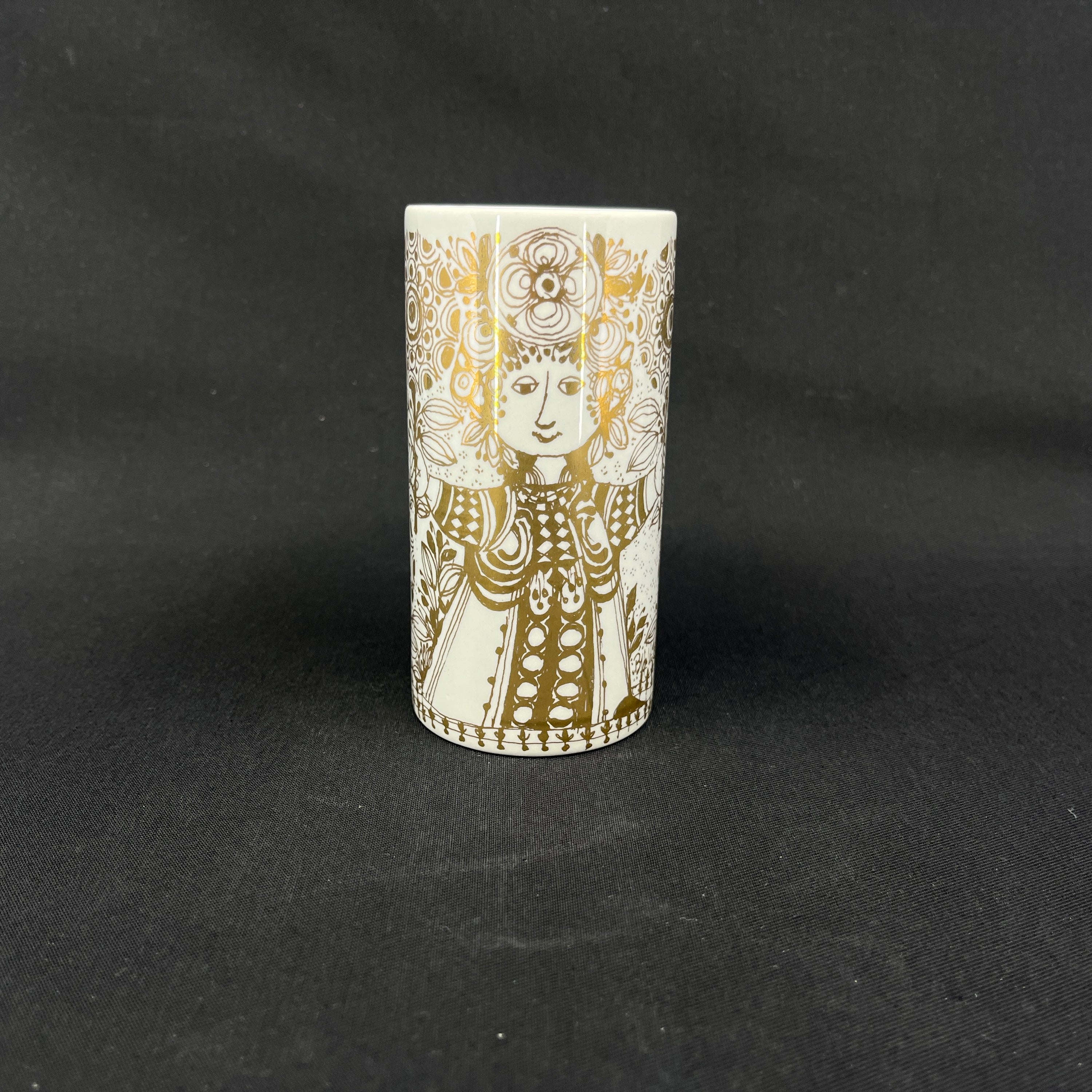 Bjørn Wiinblad vase - Flora i guld