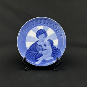 Royal Copenhagen juleplatte 1908 - den første