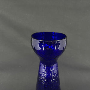 Blåt hyacintglas fra Fyens Glasværk, 1903