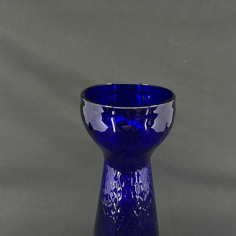 Blue hyacinth glass from Fyens Glasværk, model from 1903