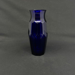 Kobolt blå art deco vase