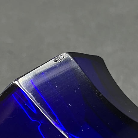 Cobolt blue art deco vase
