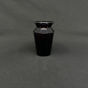 Mangan art deco vase, 11 cm.