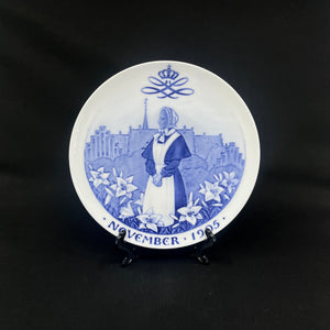 Mindeplatte fra Royal Copenhagen 1905 - Diakonissestiftelsen 40 år