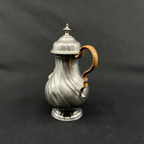 Lille 1700 tals kaffekande i tin