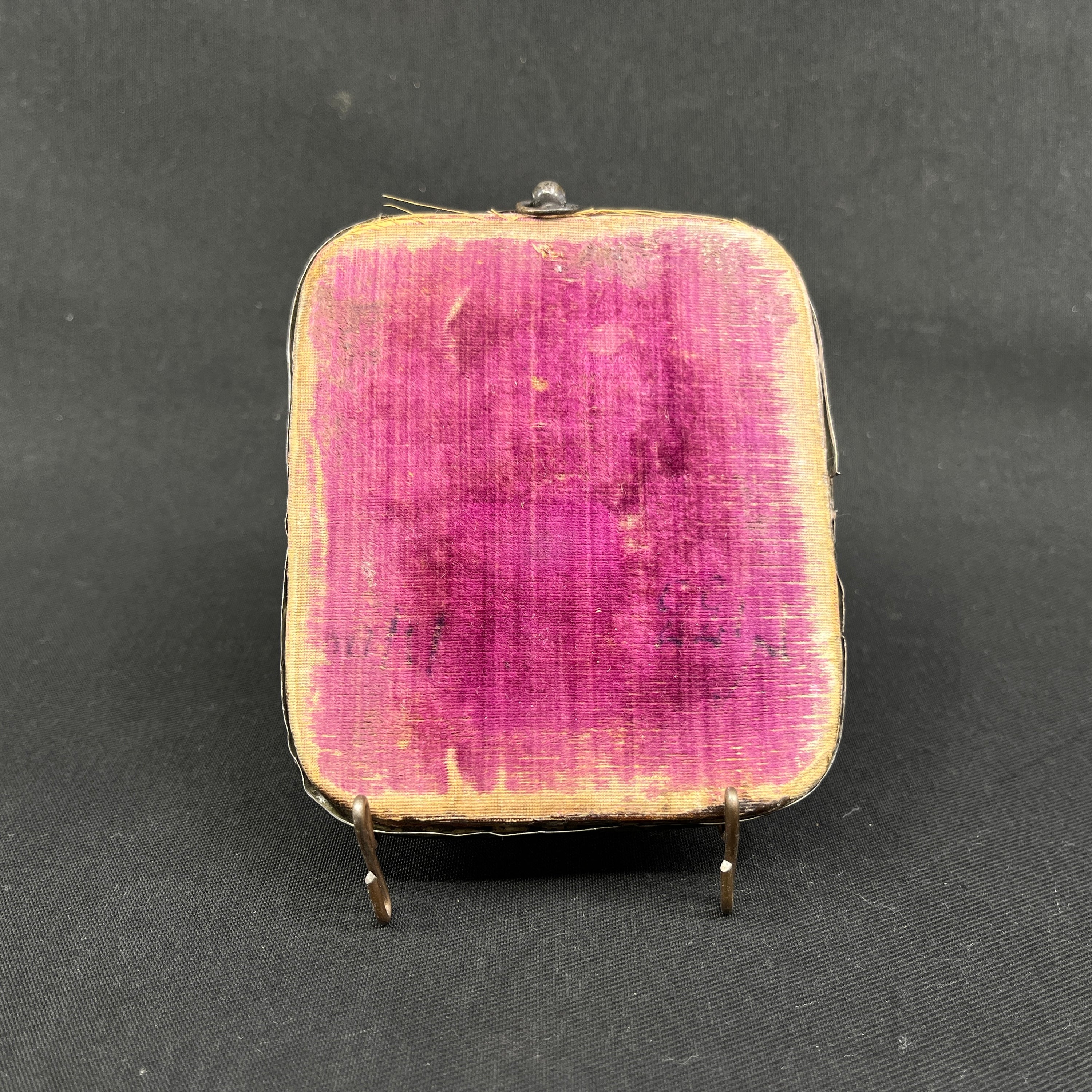 Russisk ikon i sølv fra 1872