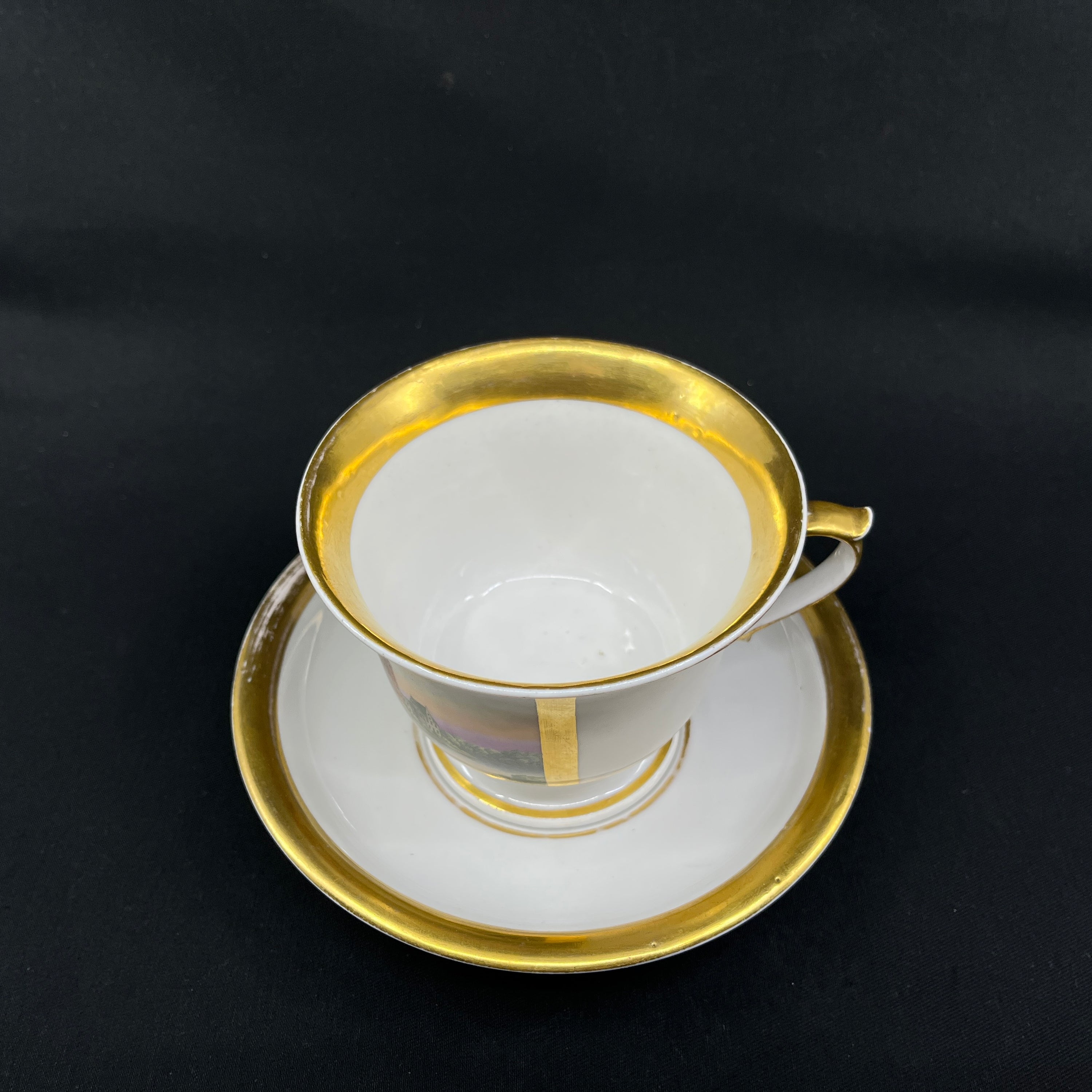 STOR kop fra Royal Copenhagen med motiv af Frederiksborg