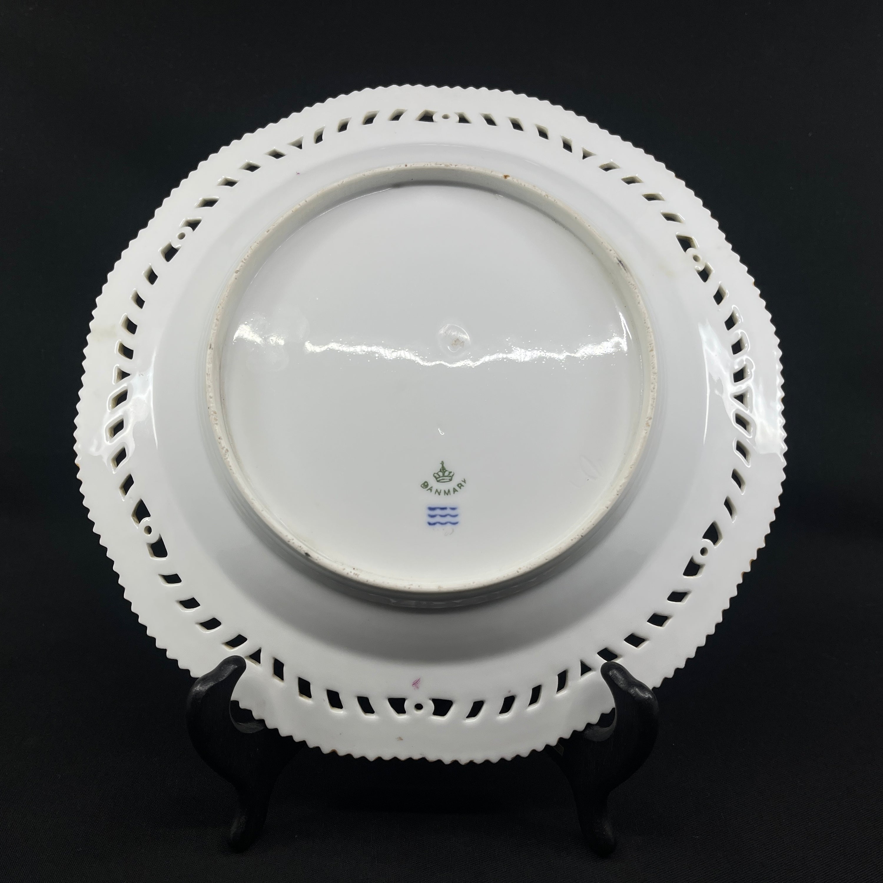 Prospekt-tallerken fra Royal Copenhagen med motiv Kongens Nytorv