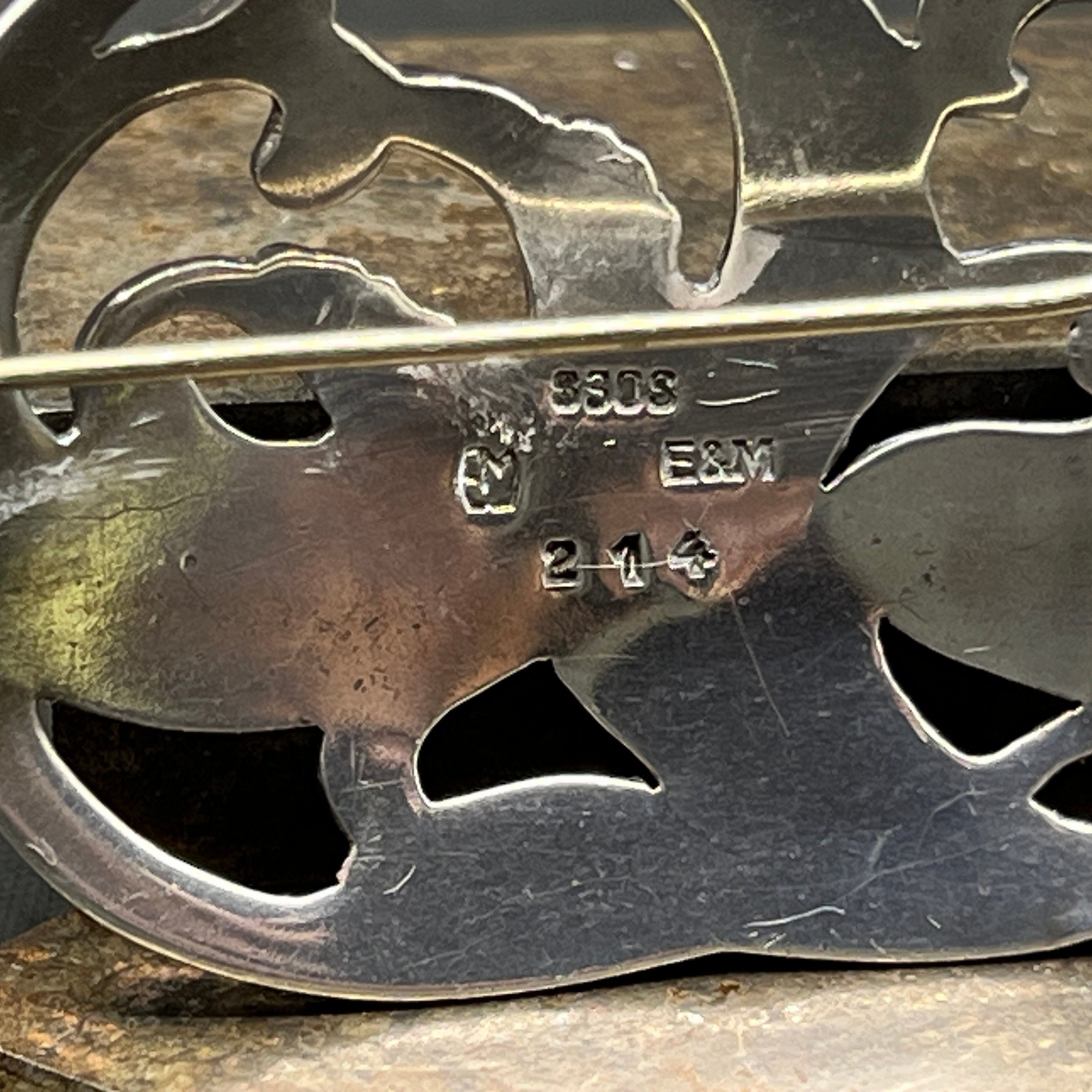 Art nouveau brooch from Eiler &amp; Marløe