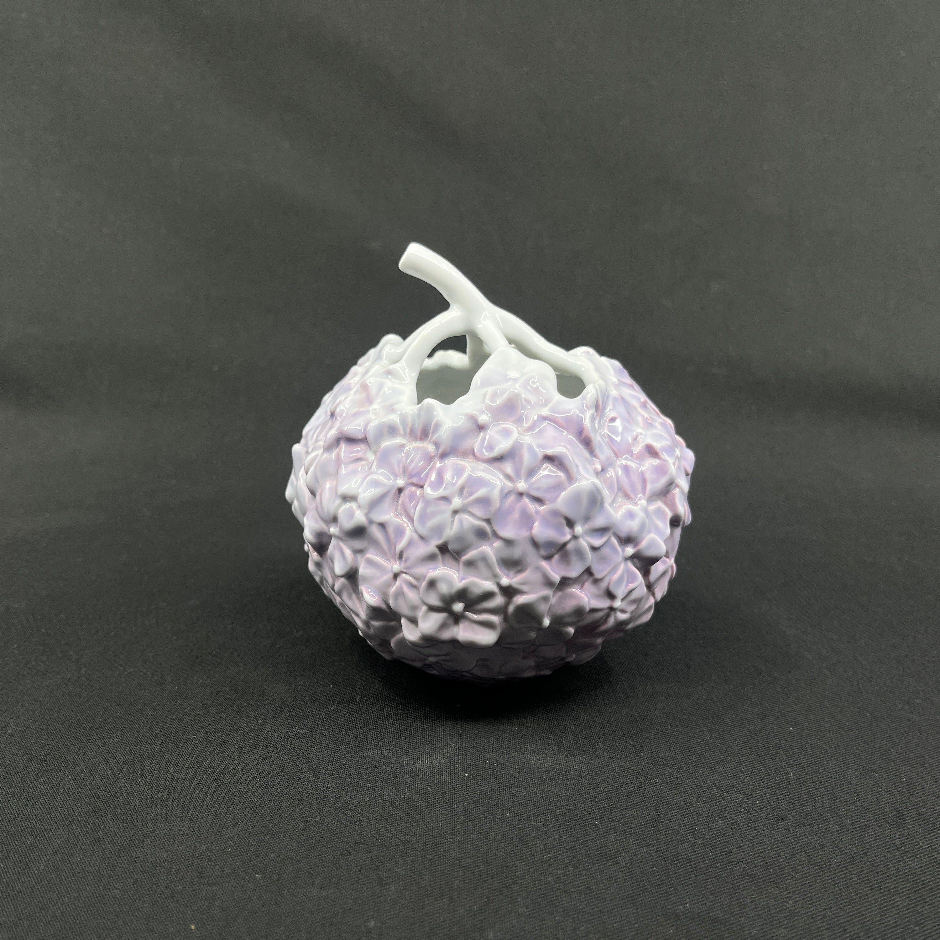 Hortensiavase fra Royal Copenhagen - pink