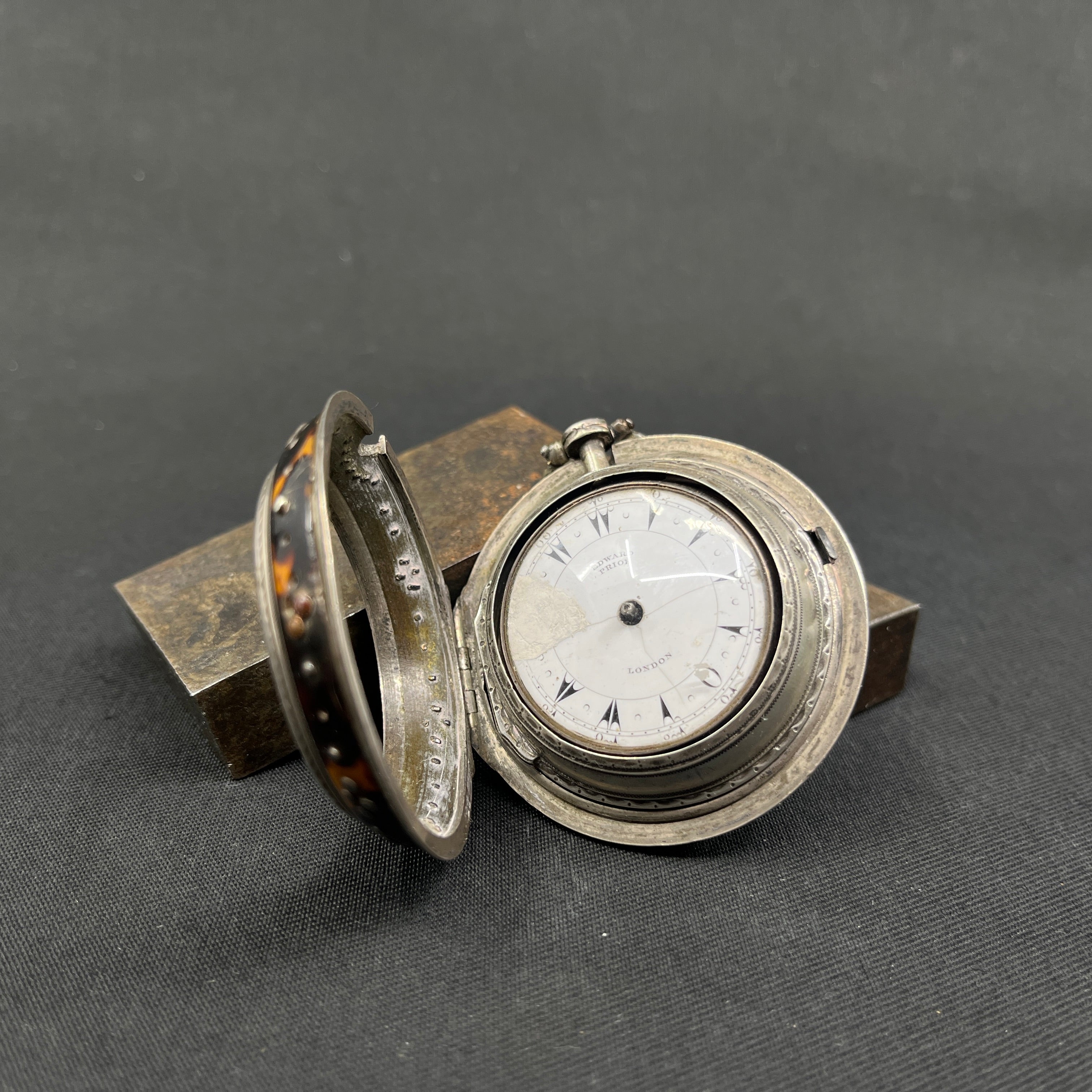 English pocket watch - Edward Prior 1820s. - harstedantik-dk