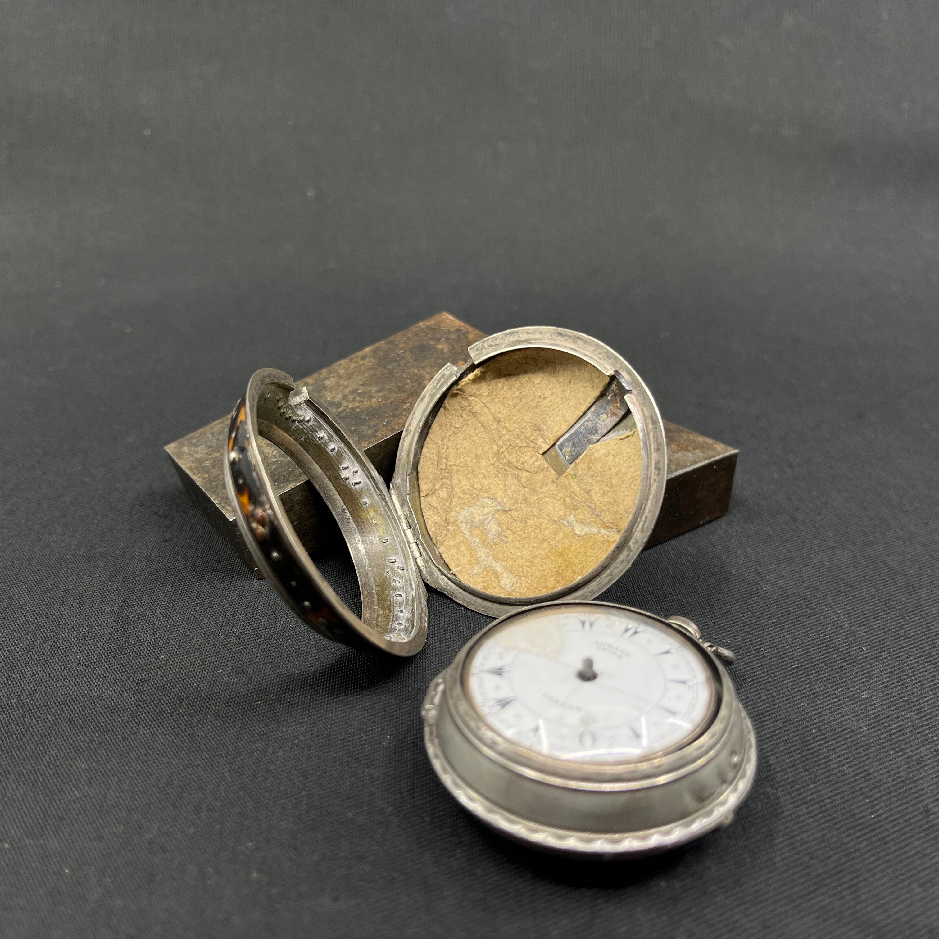 English pocket watch - Edward Prior 1820s. - harstedantik-dk