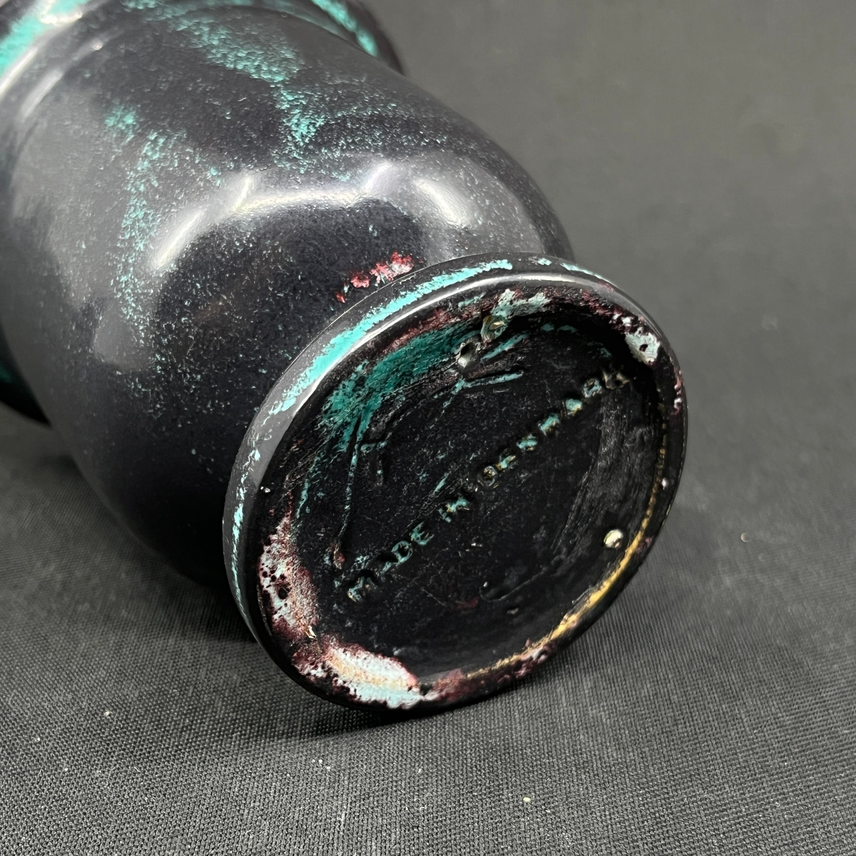 Fint sort bæger - vase fra Kähler