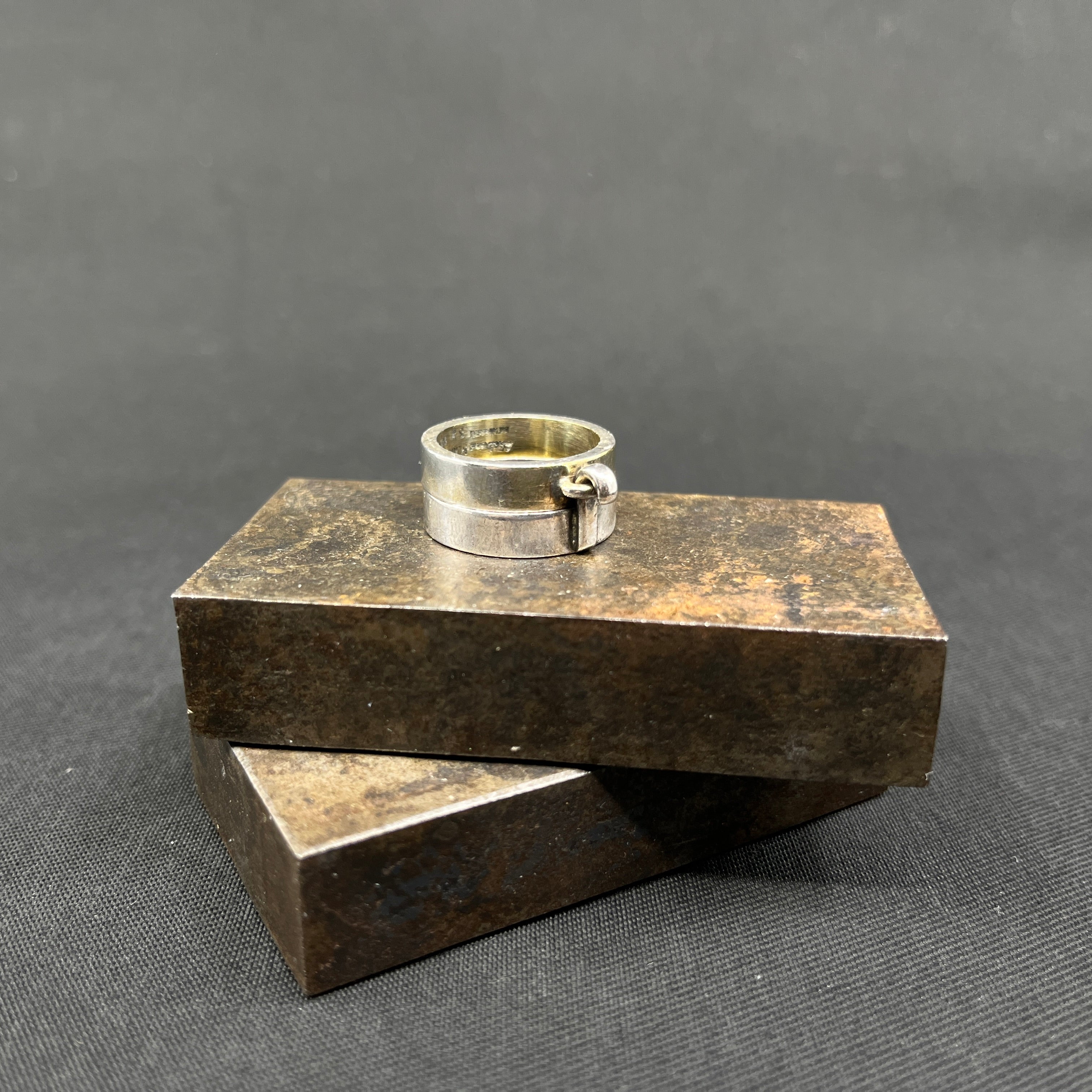 Ring i sølv af Andreas Mikkelsen - 2-delt