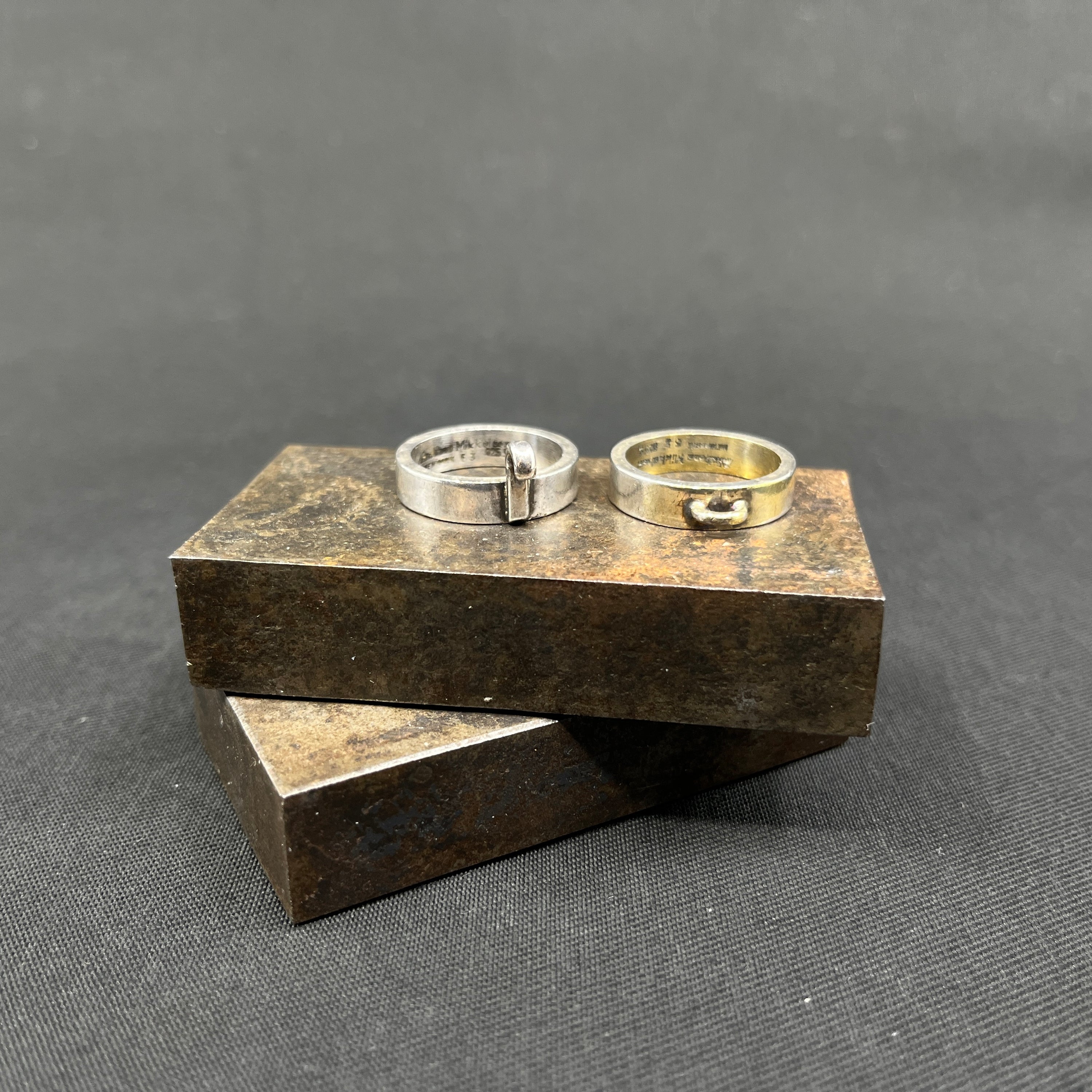 Ring i sølv af Andreas Mikkelsen - 2-delt