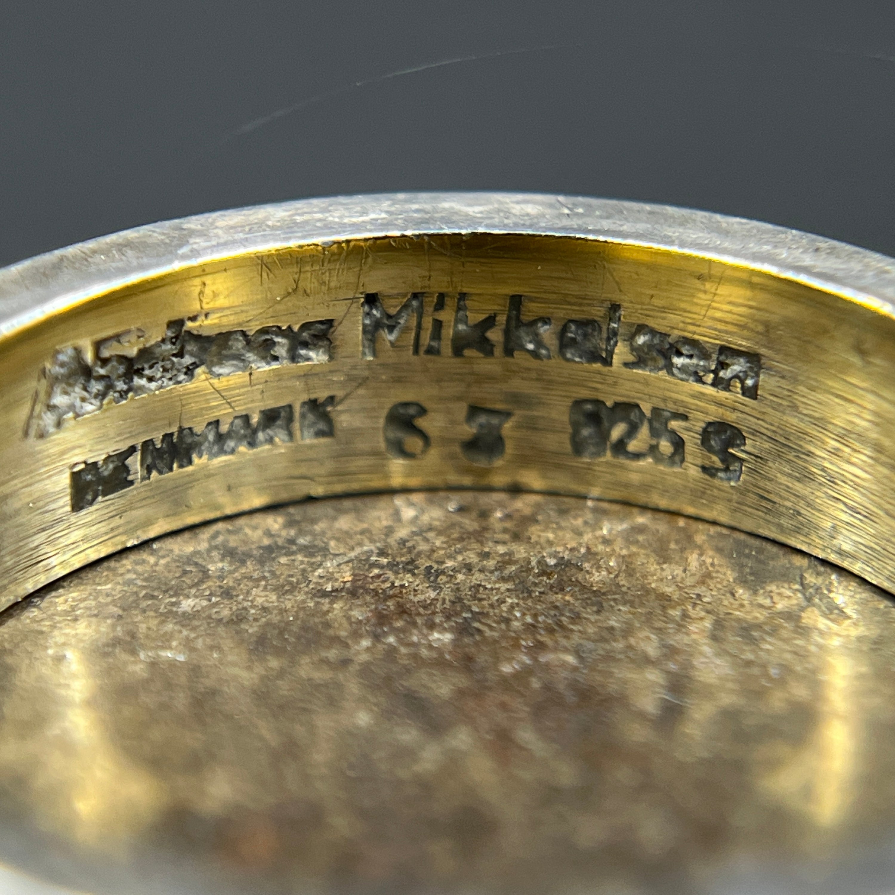 Ring i sølv af Andreas Mikkelsen - 2-delt