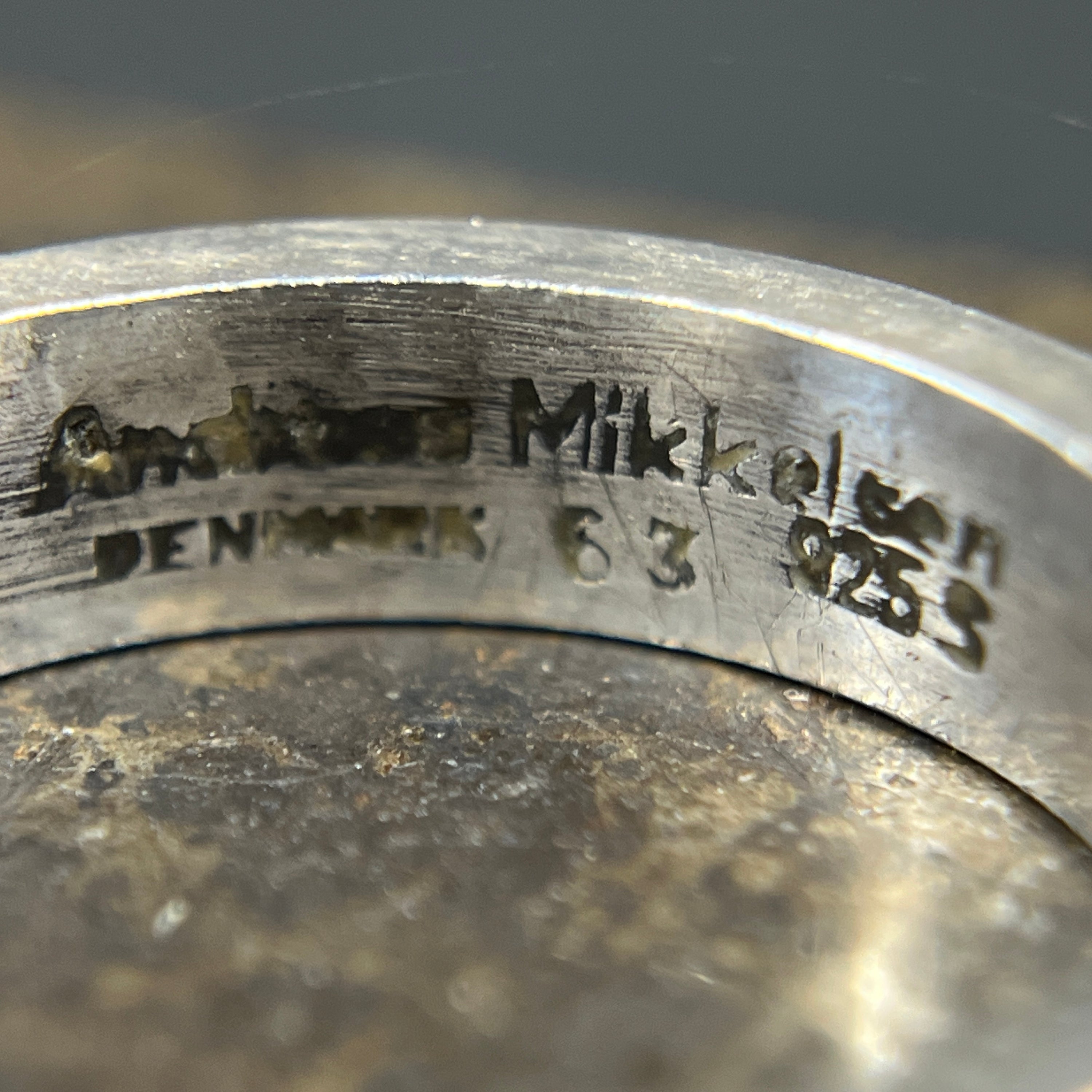 Ring i sølv af Andreas Mikkelsen - 2-delt