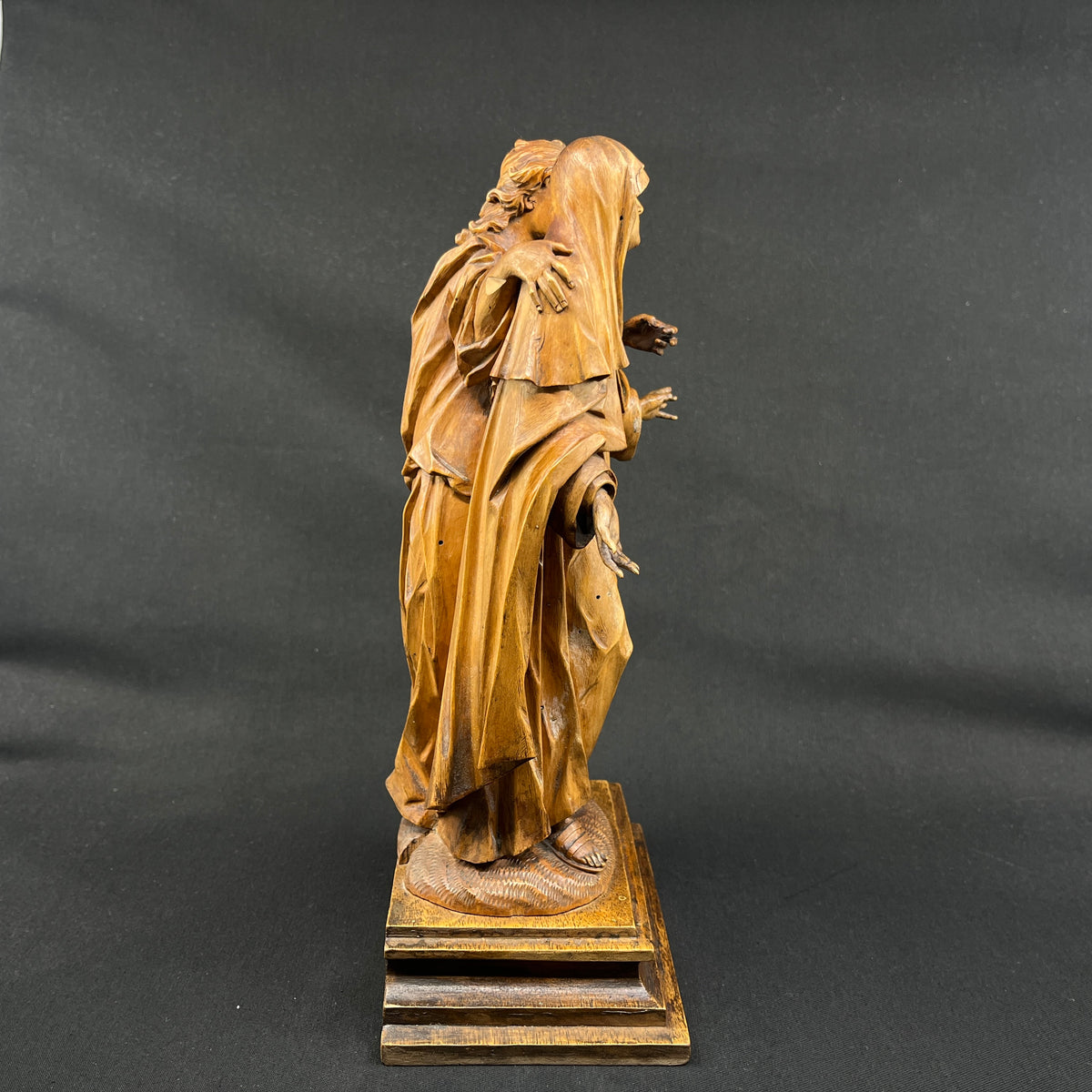 Religiøs figur fra 1700 tallet - Sankt Anna