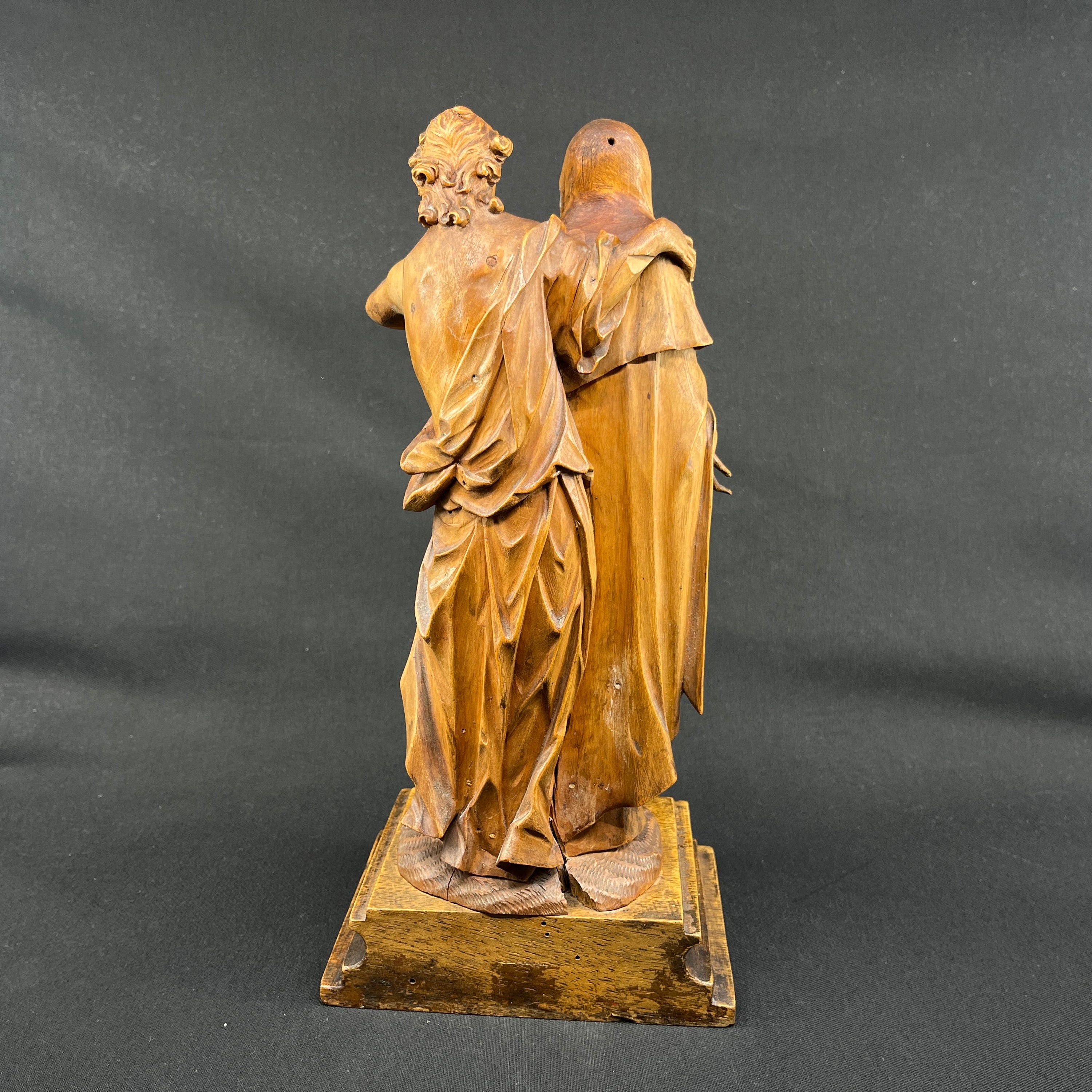 Religiøs figur fra 1700 tallet - Sankt Anna