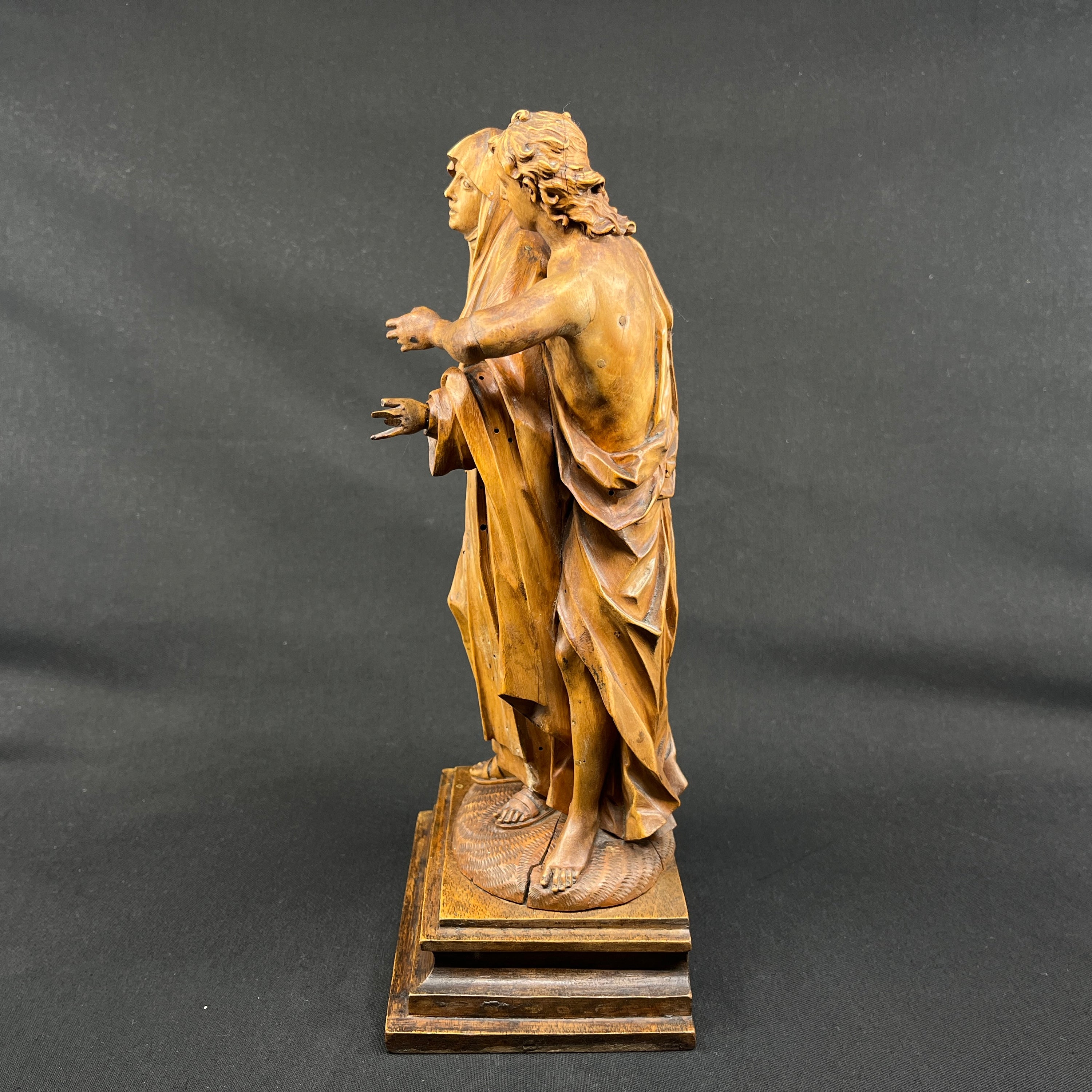 Religiøs figur fra 1700 tallet - Sankt Anna