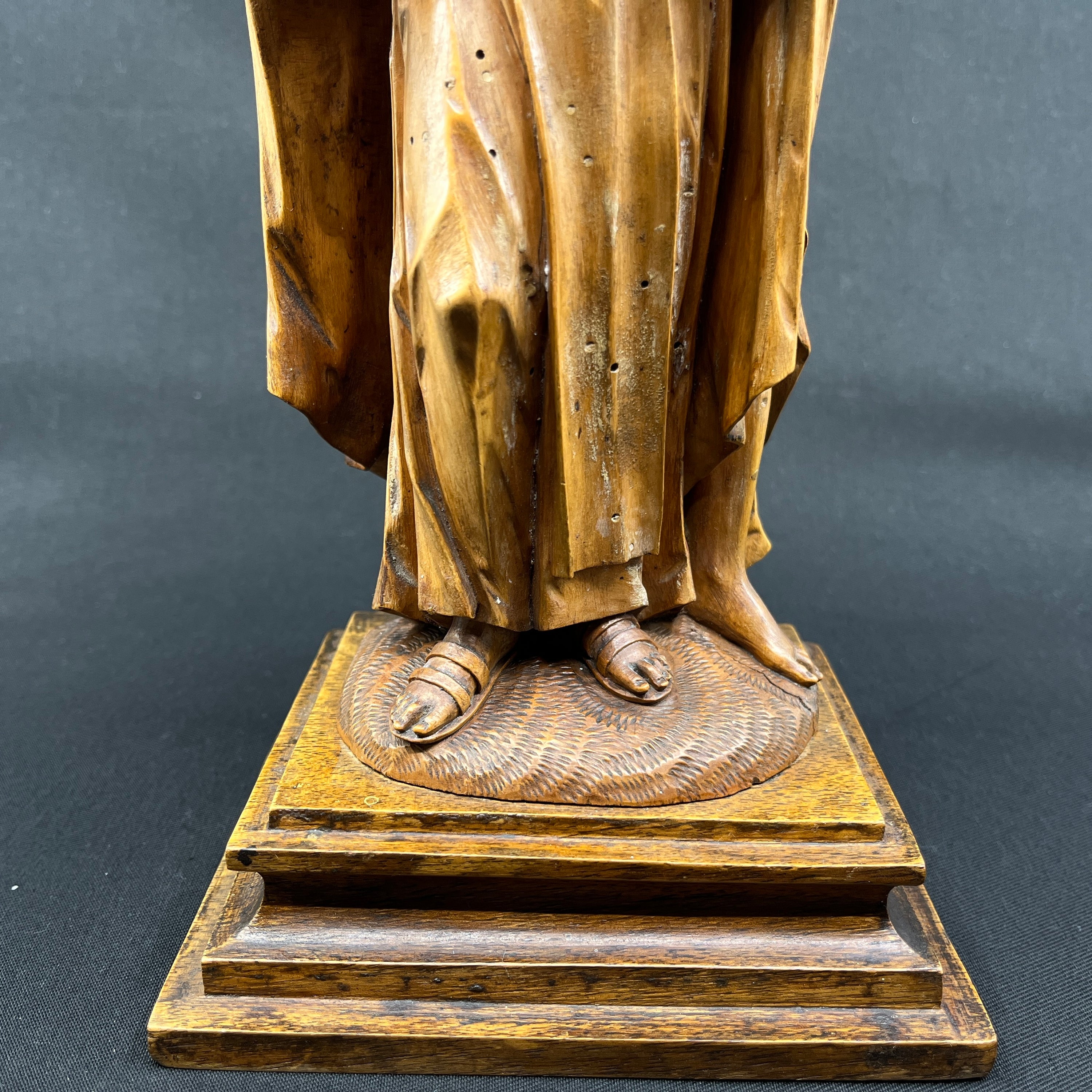 Religiøs figur fra 1700 tallet - Sankt Anna