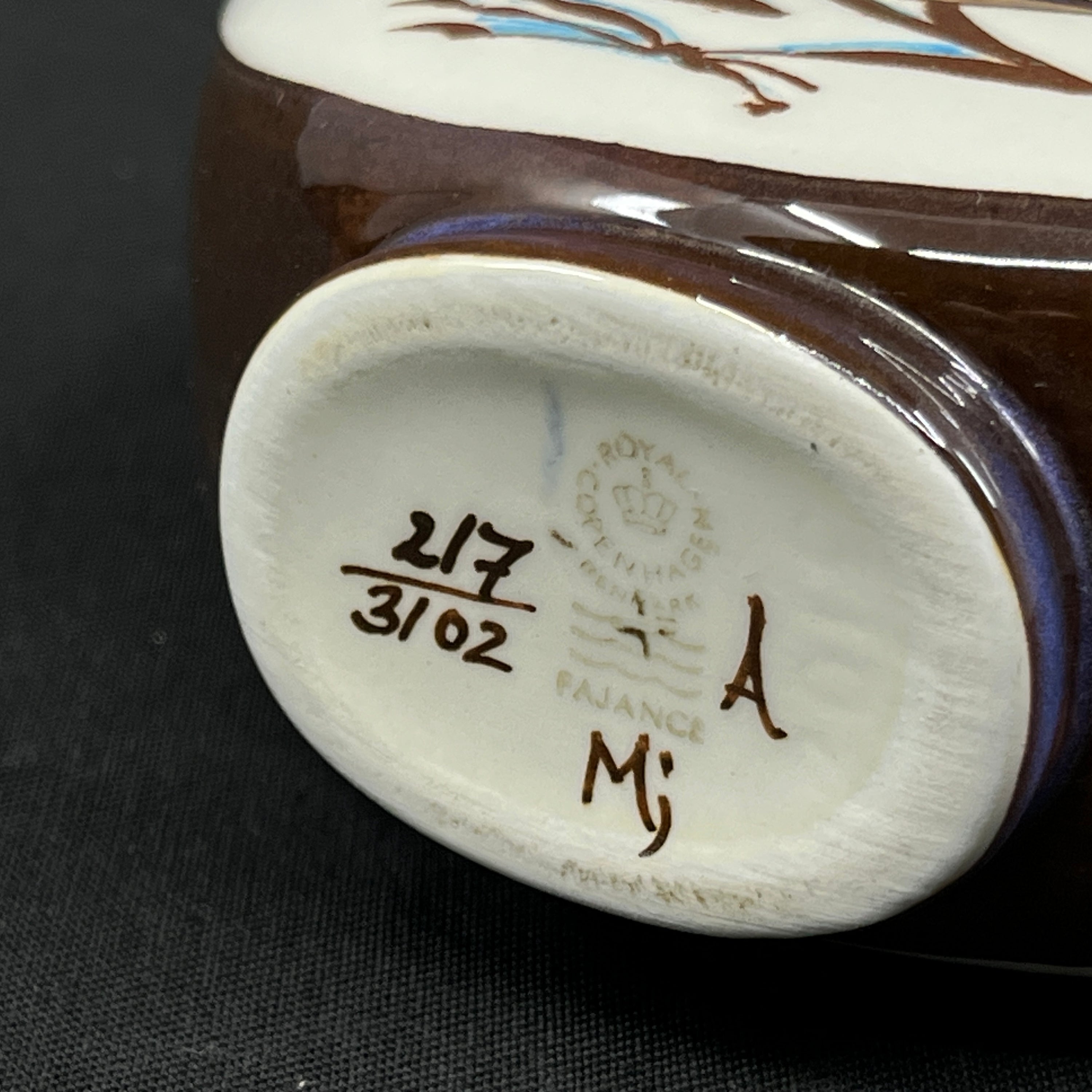 Round Tenera vase from Royal Copenhagen