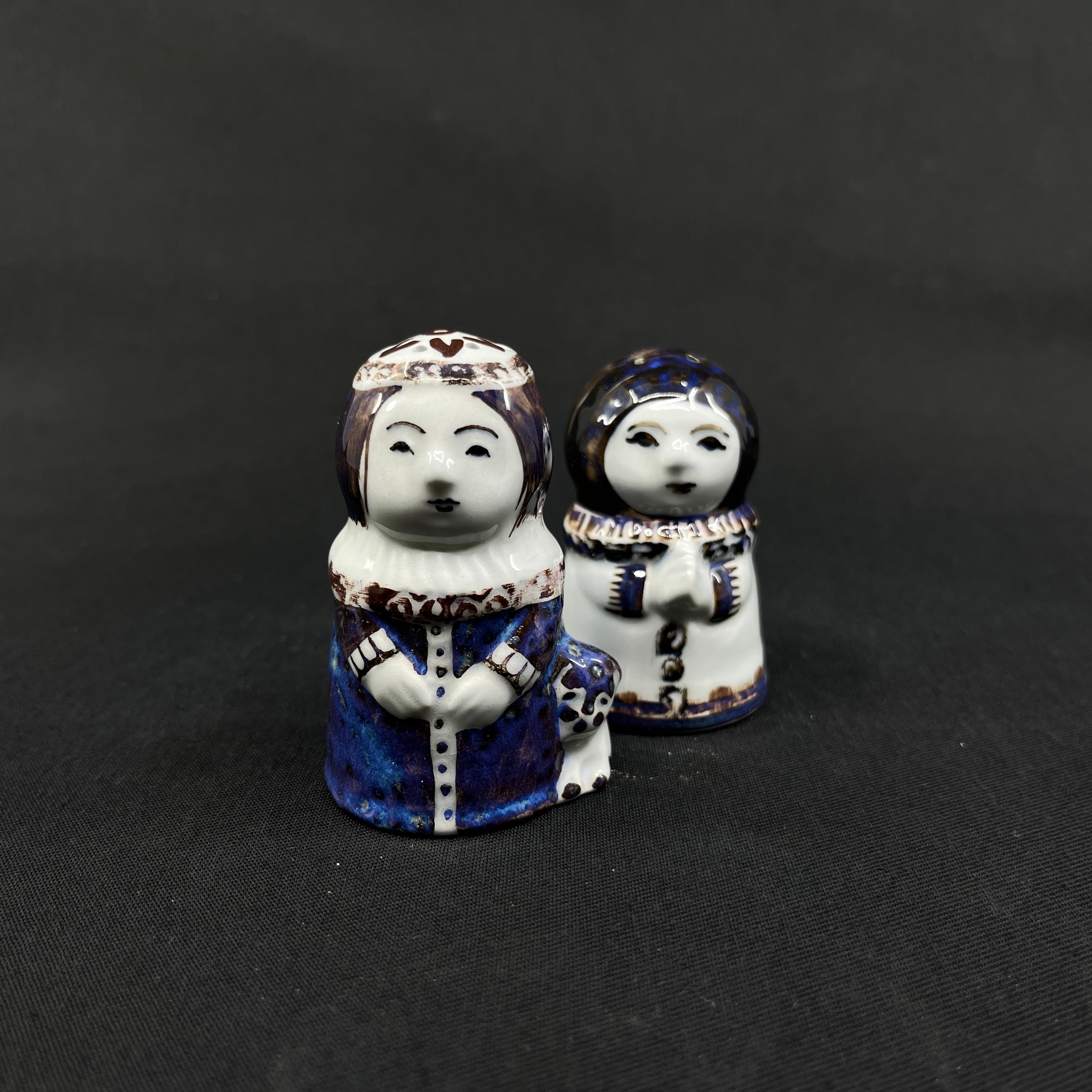 Salt and pepper by Doreen Middelboe for Royal Copenhagen
