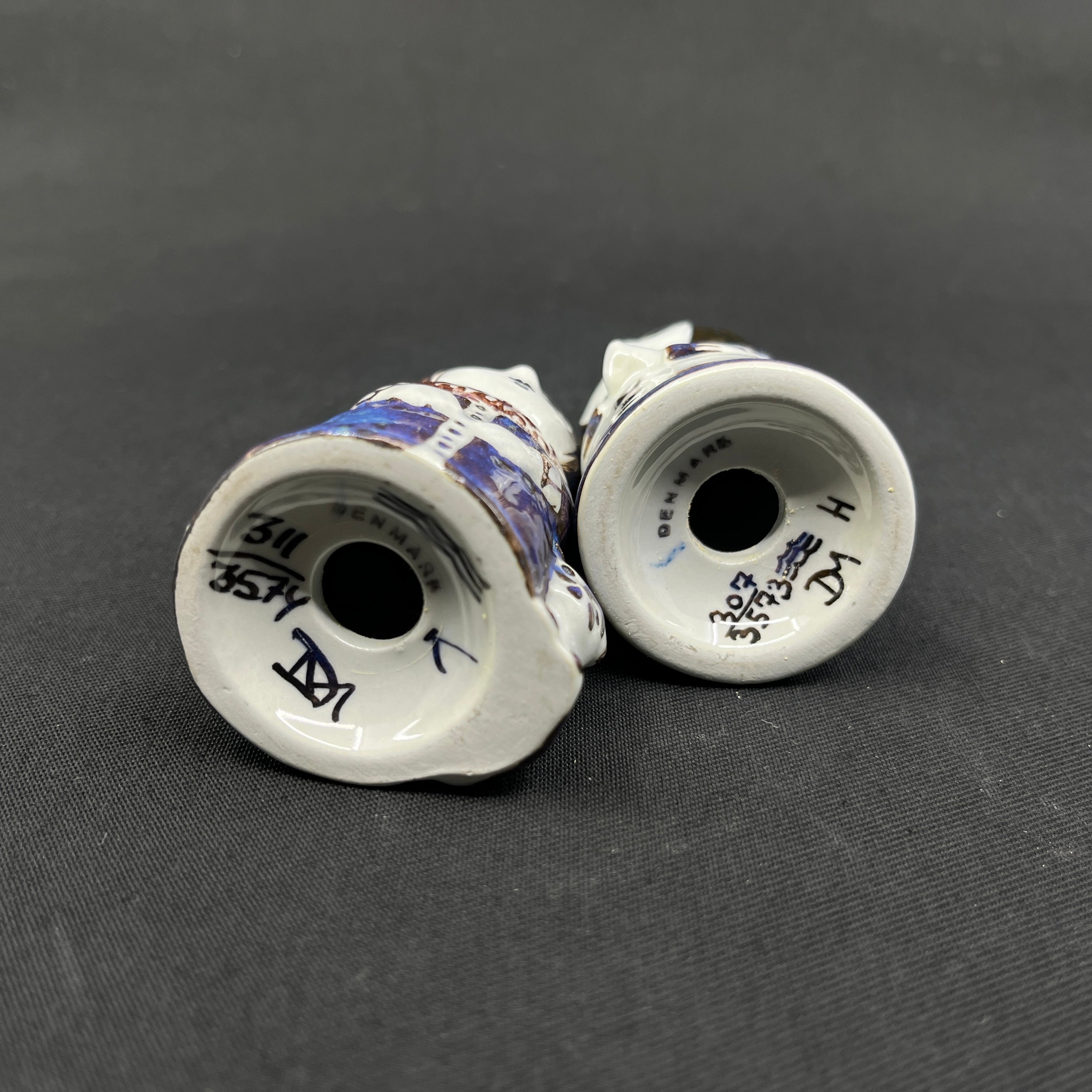 Salt and pepper by Doreen Middelboe for Royal Copenhagen