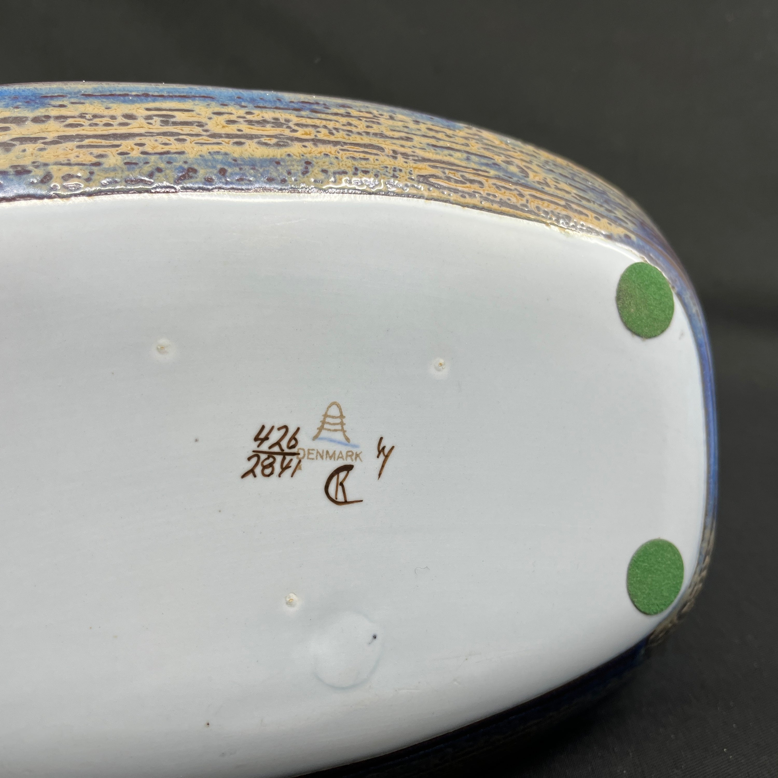 Blue tenera bowl from Royal Copenhagen