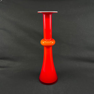 Rød Carnaby vase, 30 cm.