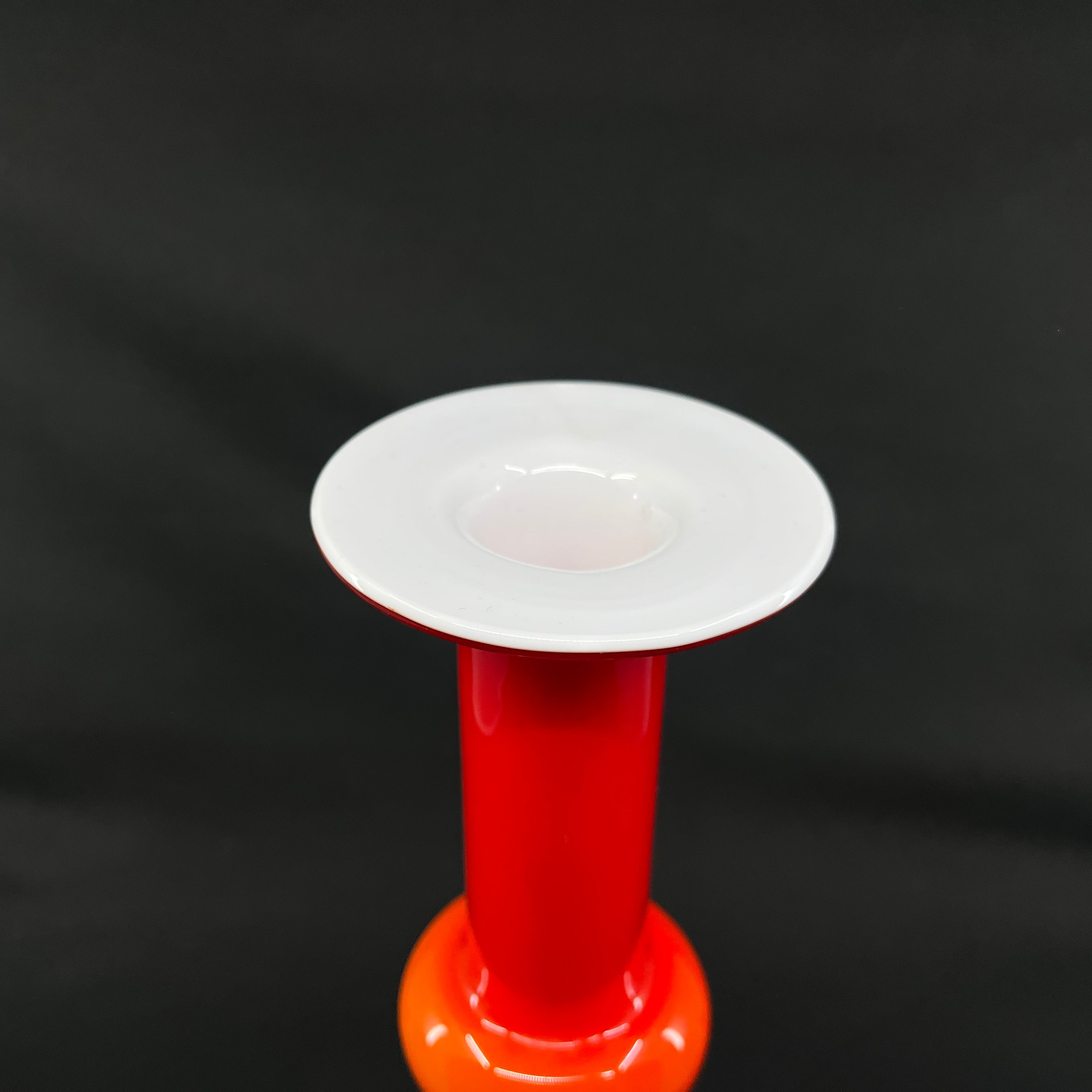 Rød Carnaby vase, 30 cm.