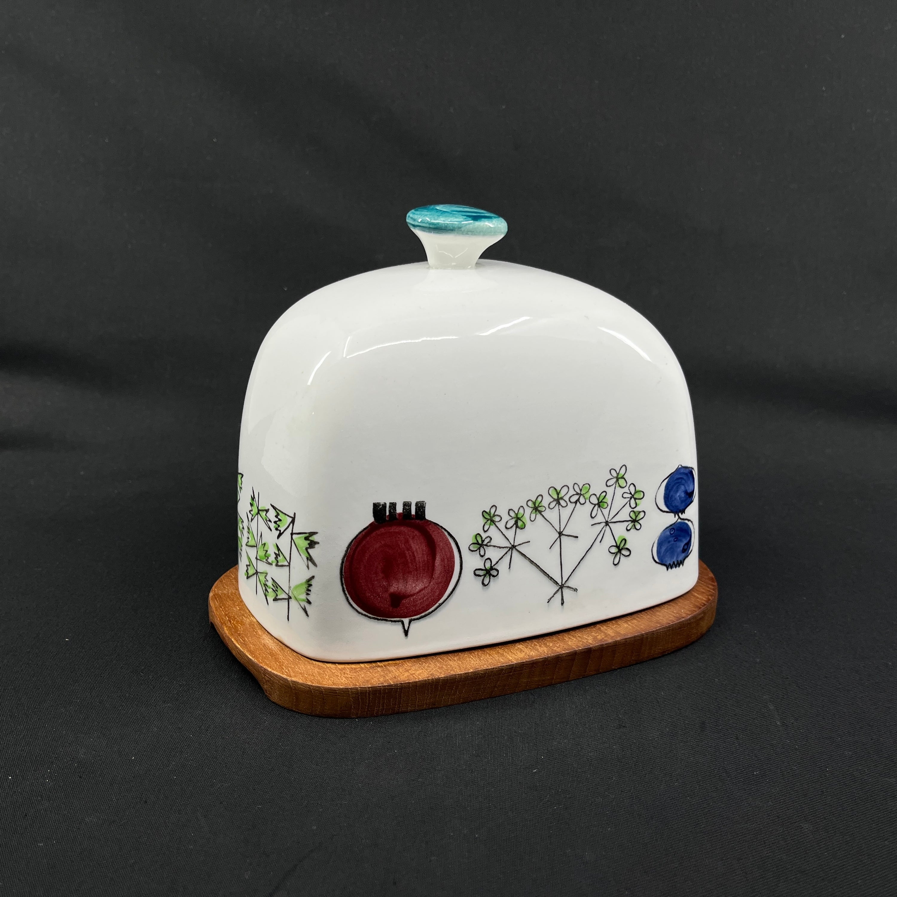 Picknick osteklokke med underfad