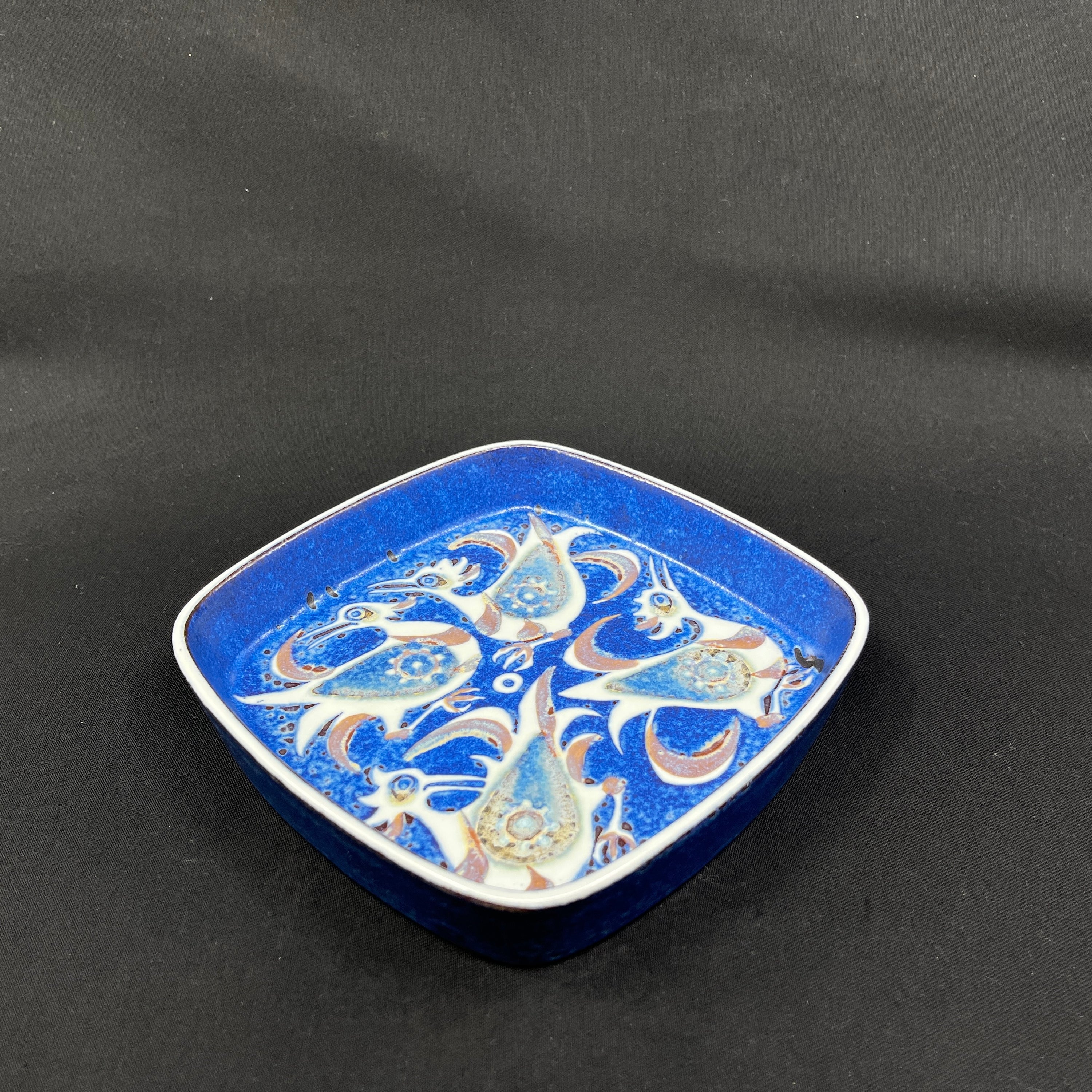 Royal Copenhagen Baca skål med fugle