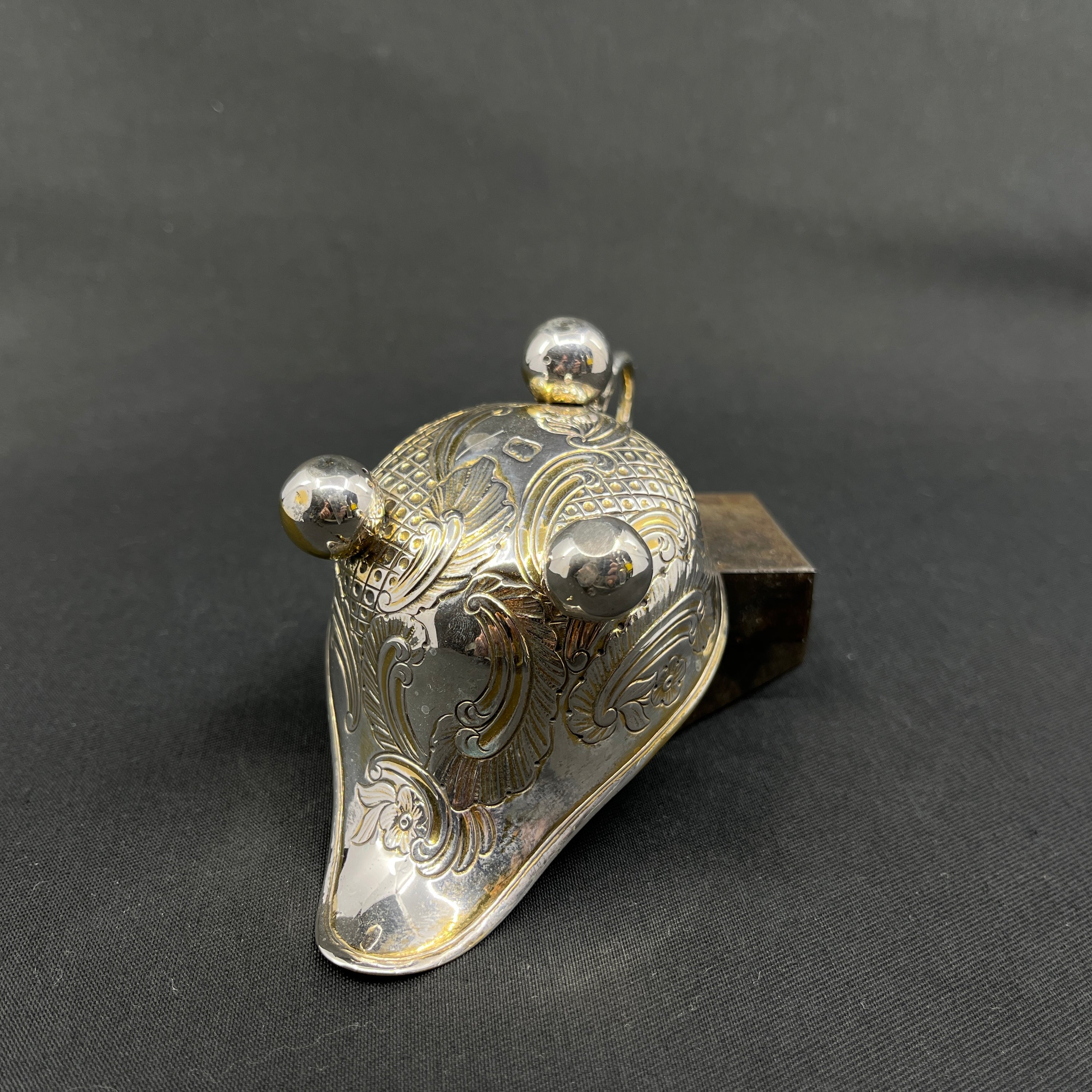 19th century silver creamer