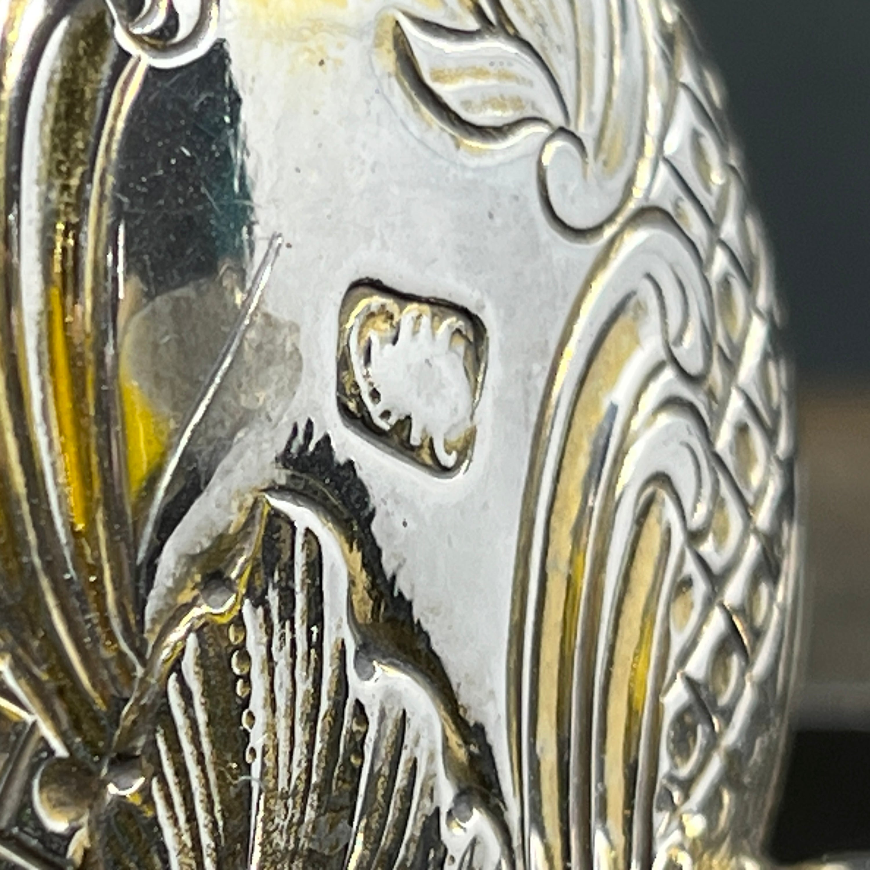 19th century silver creamer