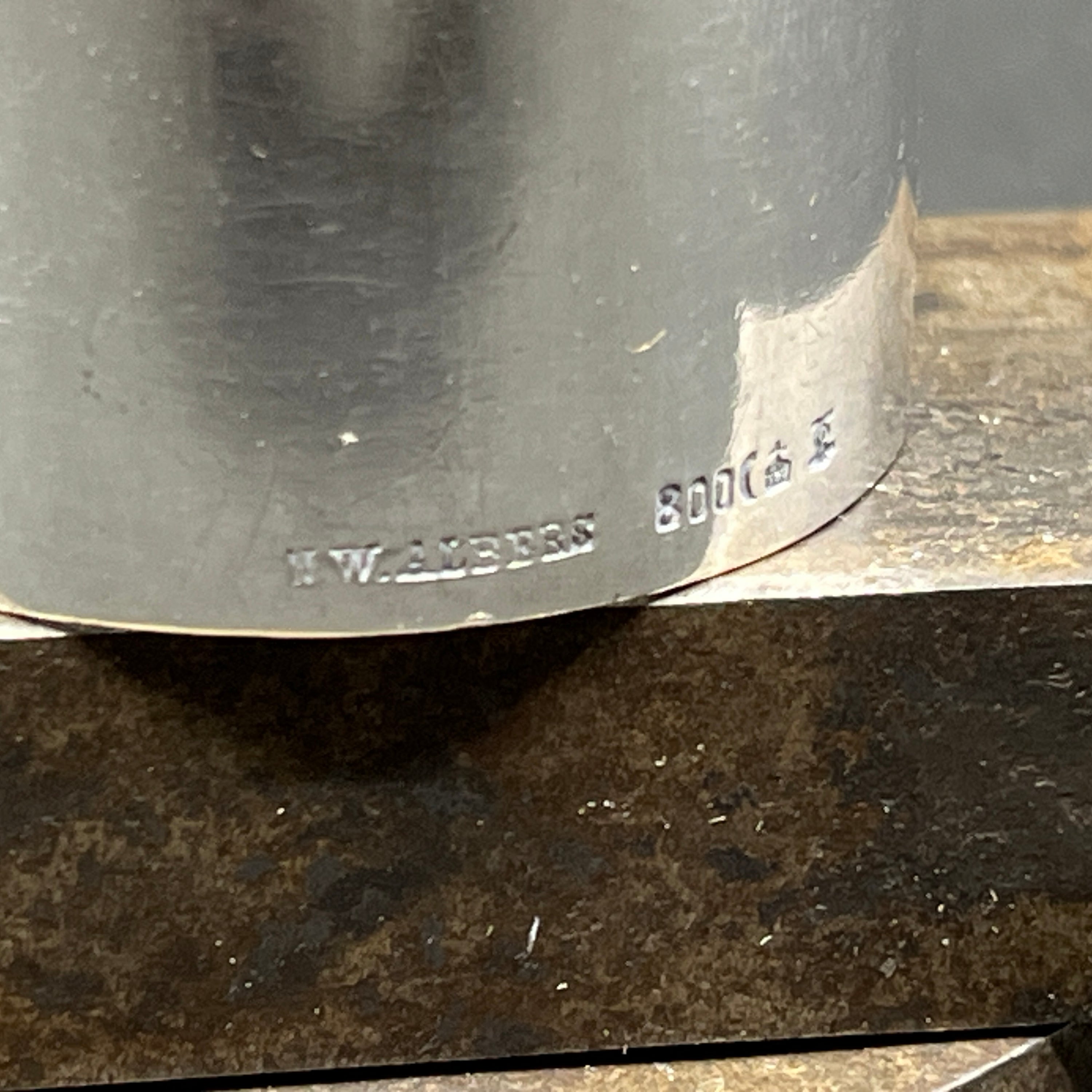 Silver napkin ring - Ruth