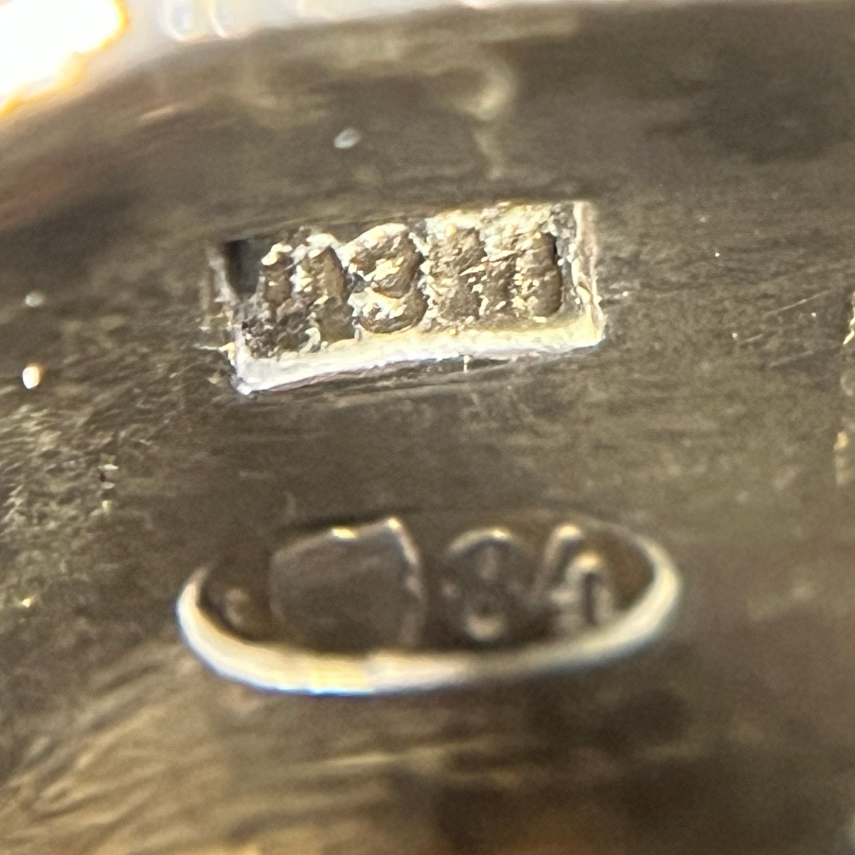 Russian sugar tongs in silver from the late 19th century