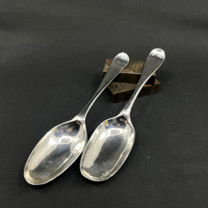A pair of 18th century spoons from Liegnitz