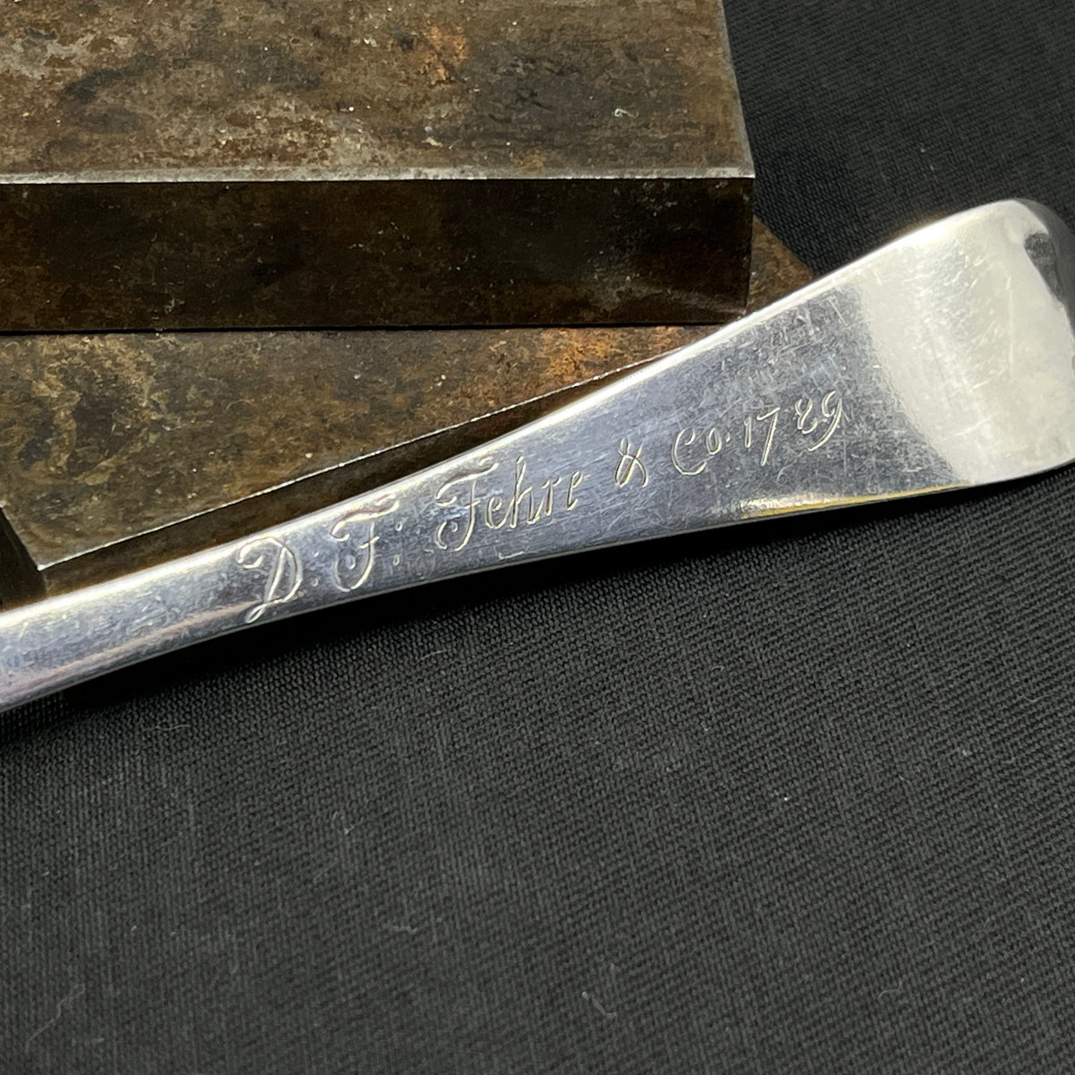 A pair of 18th century spoons from Liegnitz