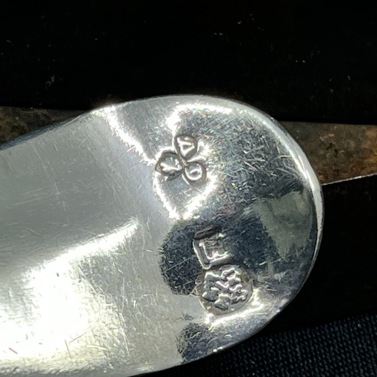 A pair of 18th century spoons from Liegnitz