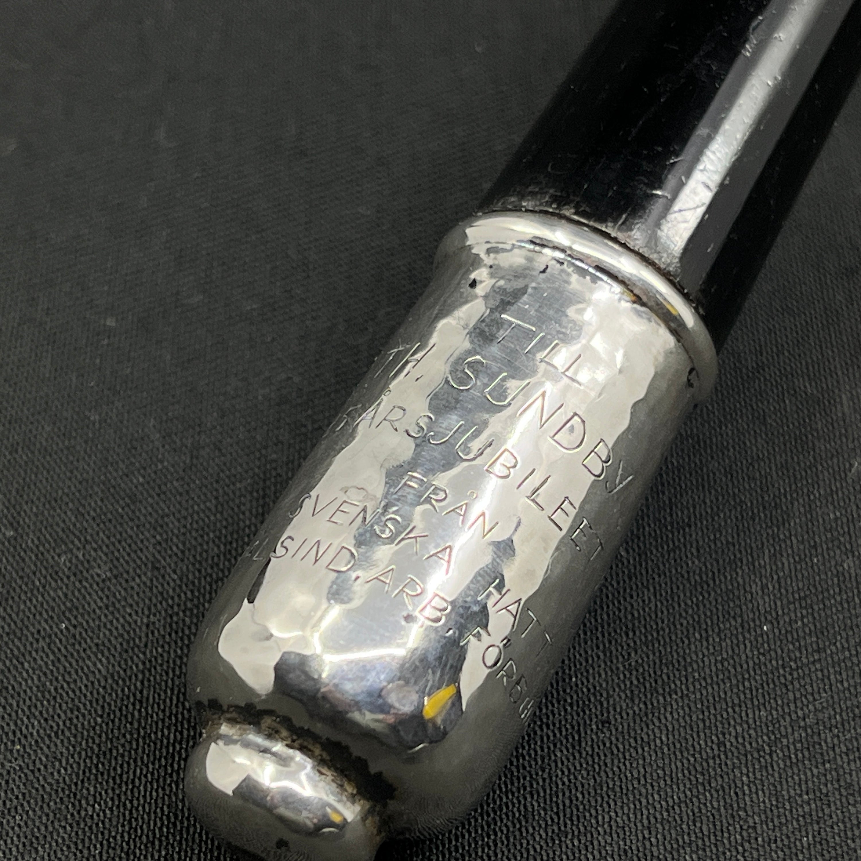 Auktionshammer i sølv fra 1926