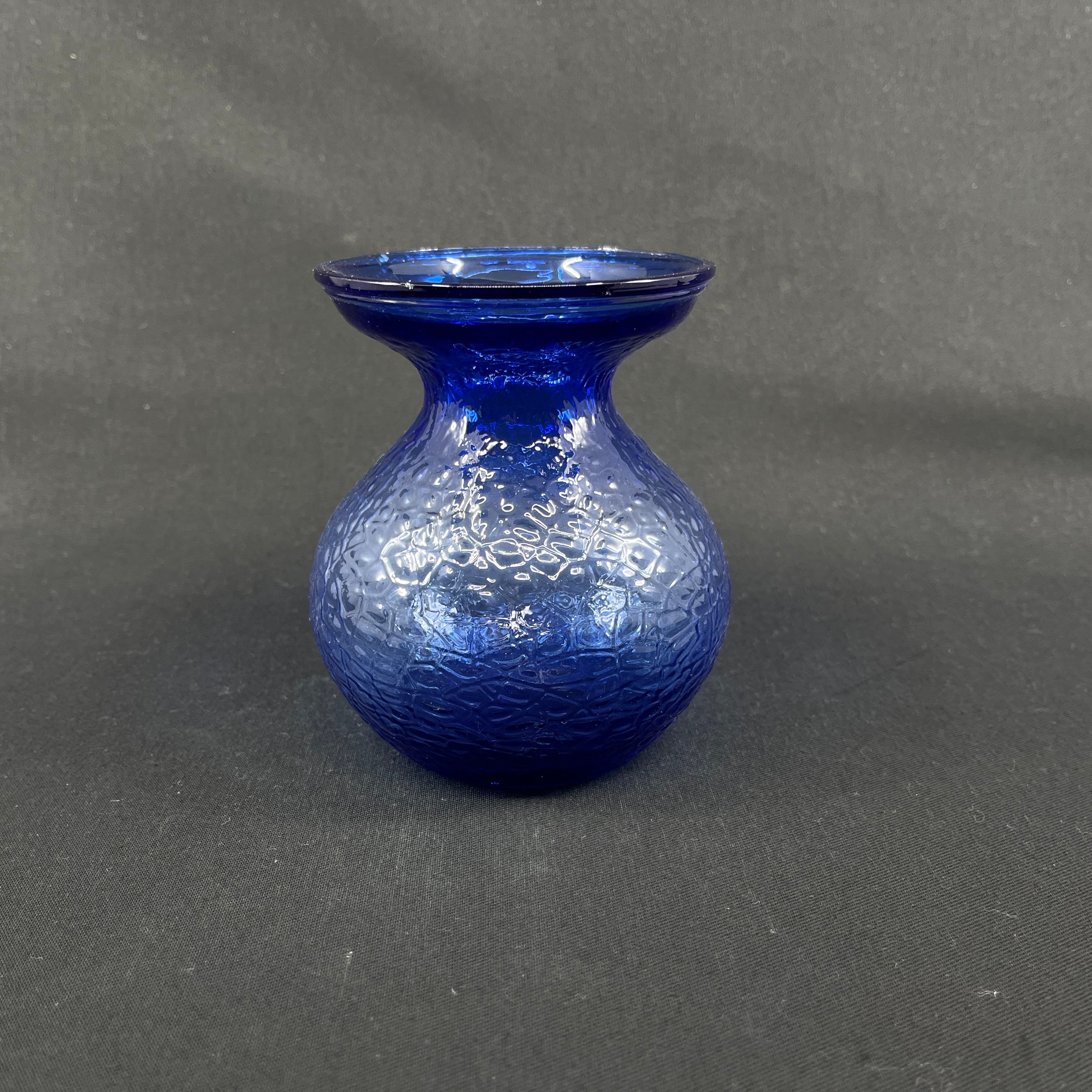 Aquamarin hyacintglas fra Fyens Glasværk