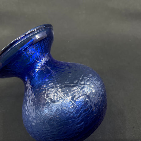 Aquamarin hyacintglas fra Fyens Glasværk